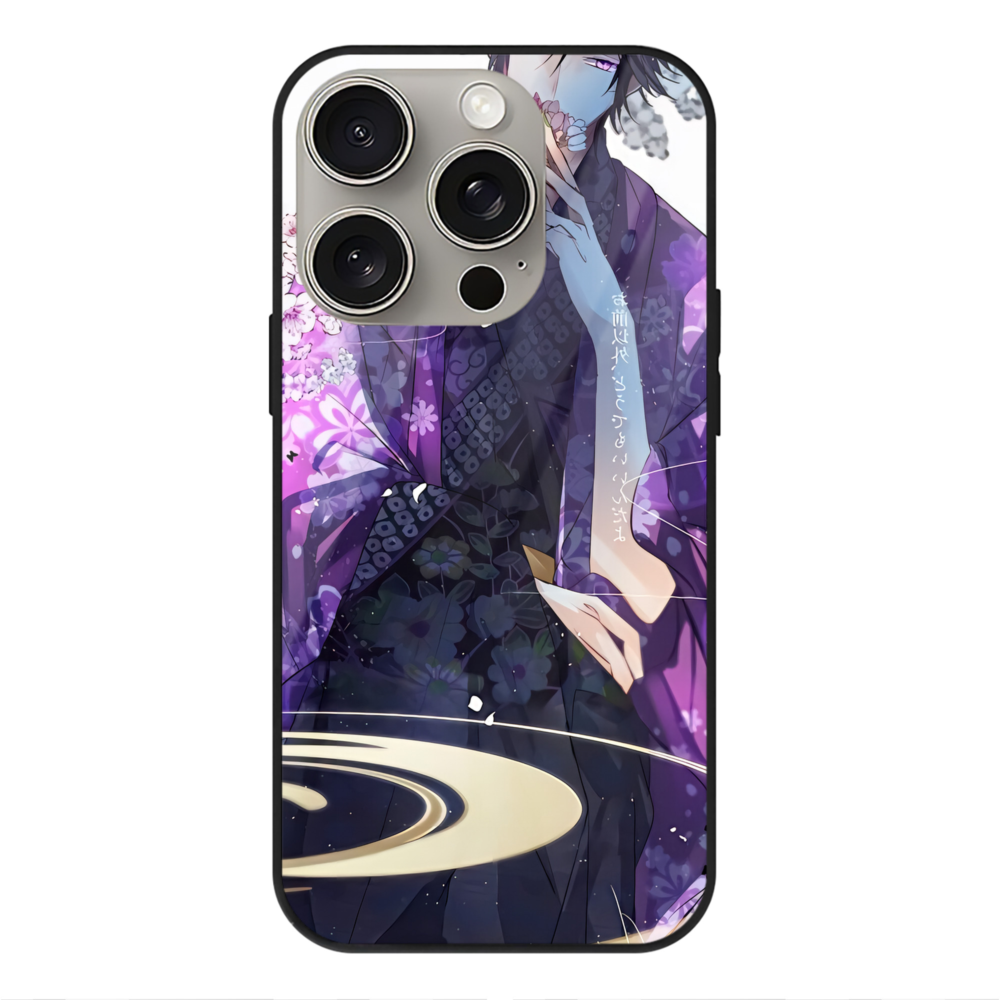 （画像用） 刀剣乱舞 Touken Ranbu 【iPhone15Pro対応】スマホケース 耐衝撃＆黄変防止 背面ガラス
