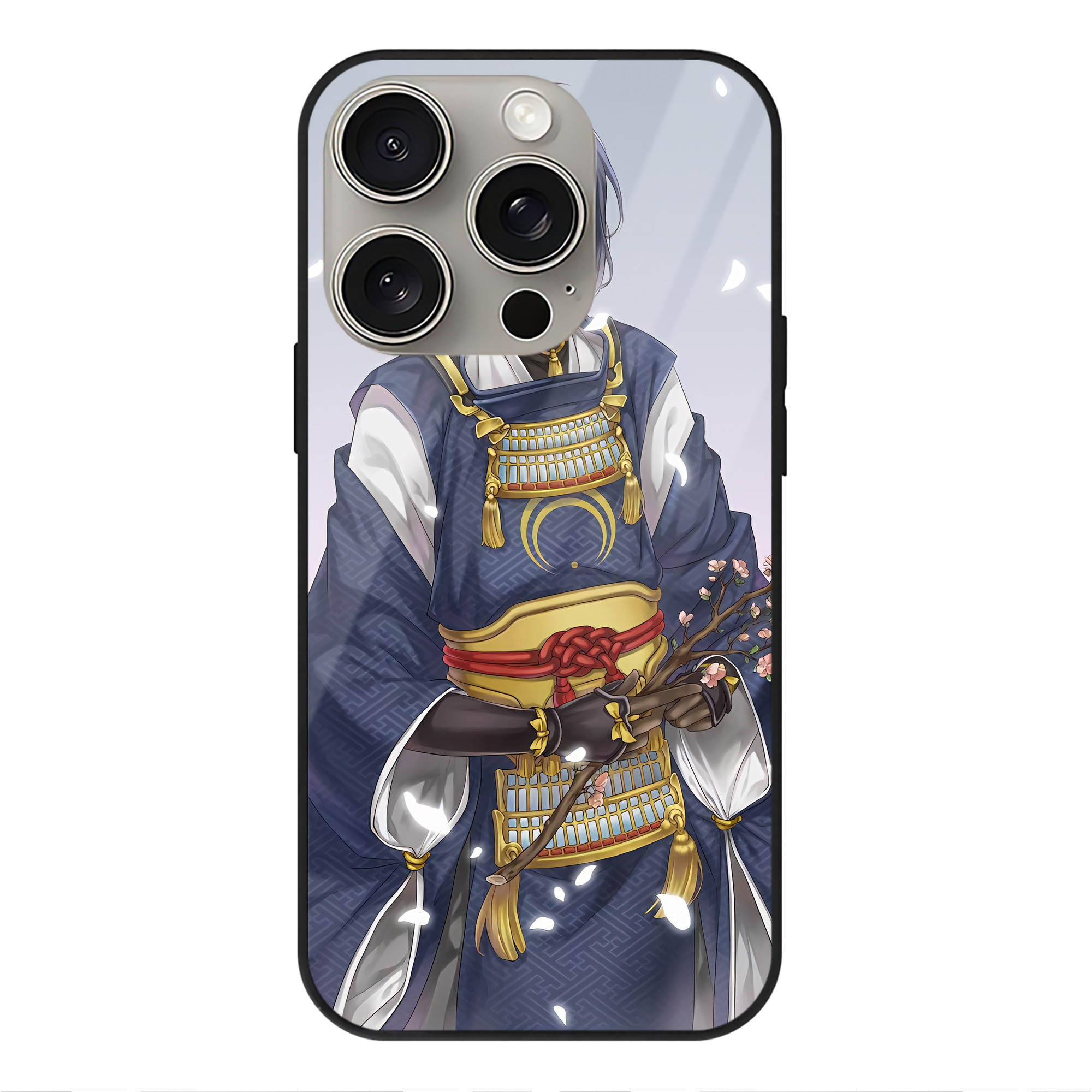 （画像用） 刀剣乱舞 Touken Ranbu 【iPhone15Pro対応】スマホケース 耐衝撃＆黄変防止 背面ガラス