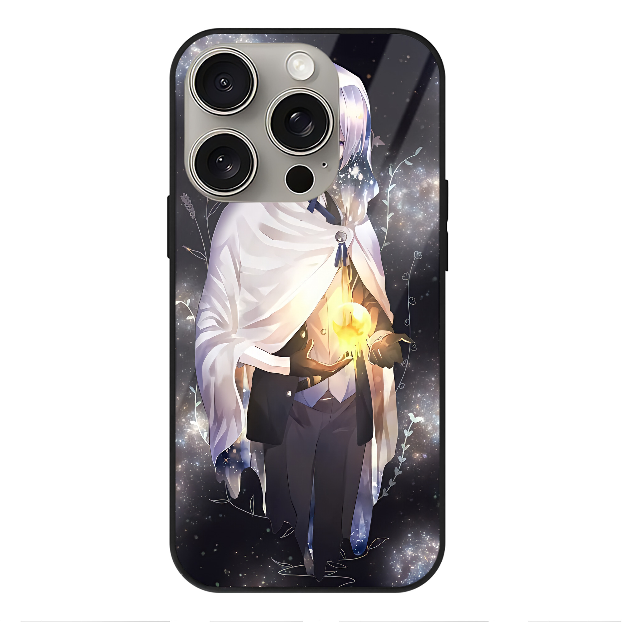（画像用） 刀剣乱舞 Touken Ranbu 【iPhone15Pro対応】スマホケース 耐衝撃＆黄変防止 背面ガラス