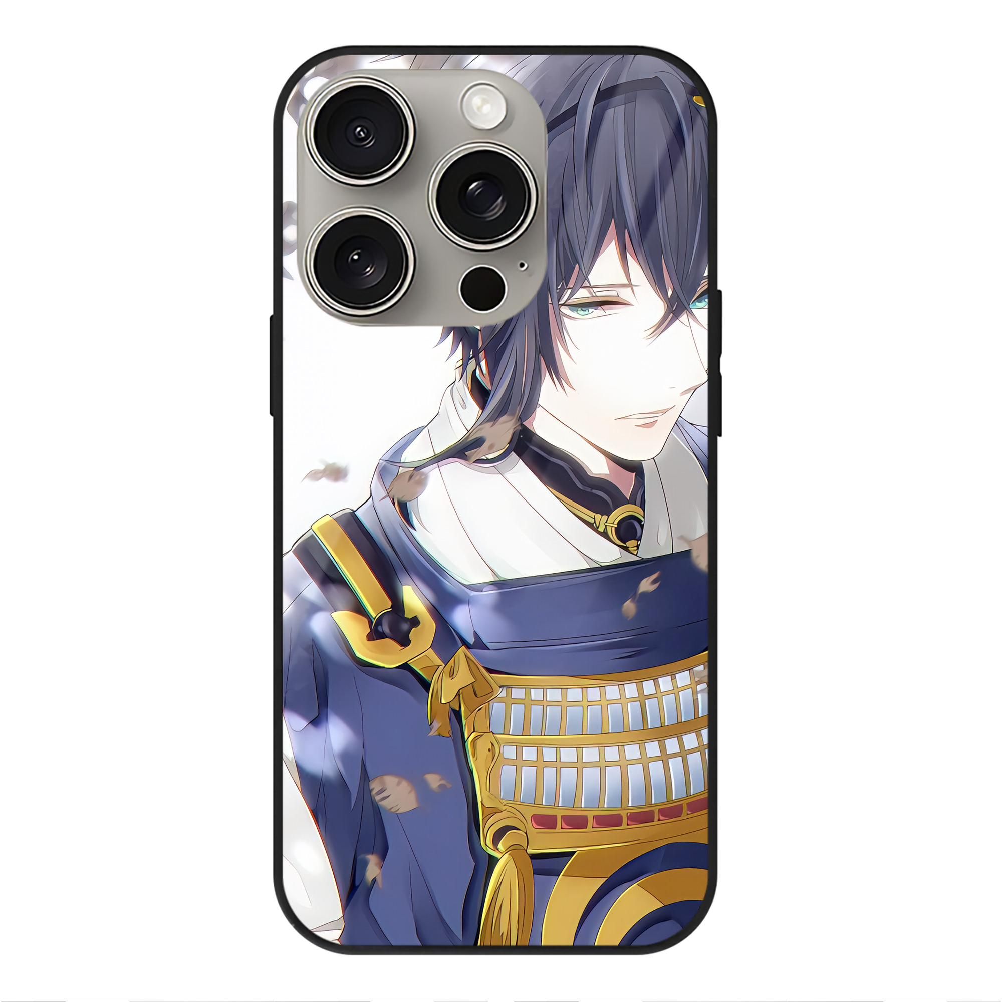 （画像用） 刀剣乱舞 Touken Ranbu 【iPhone15Pro対応】スマホケース 耐衝撃＆黄変防止 背面ガラス