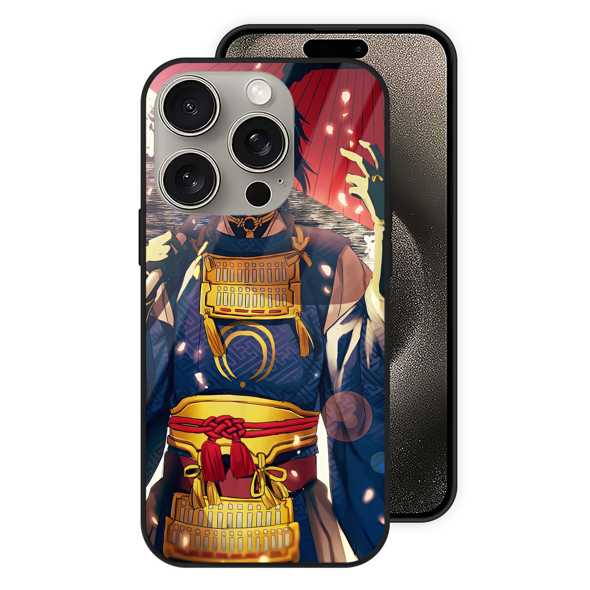 （画像用） 刀剣乱舞 Touken Ranbu 【iPhone15Pro対応】スマホケース 耐衝撃＆黄変防止 背面ガラス