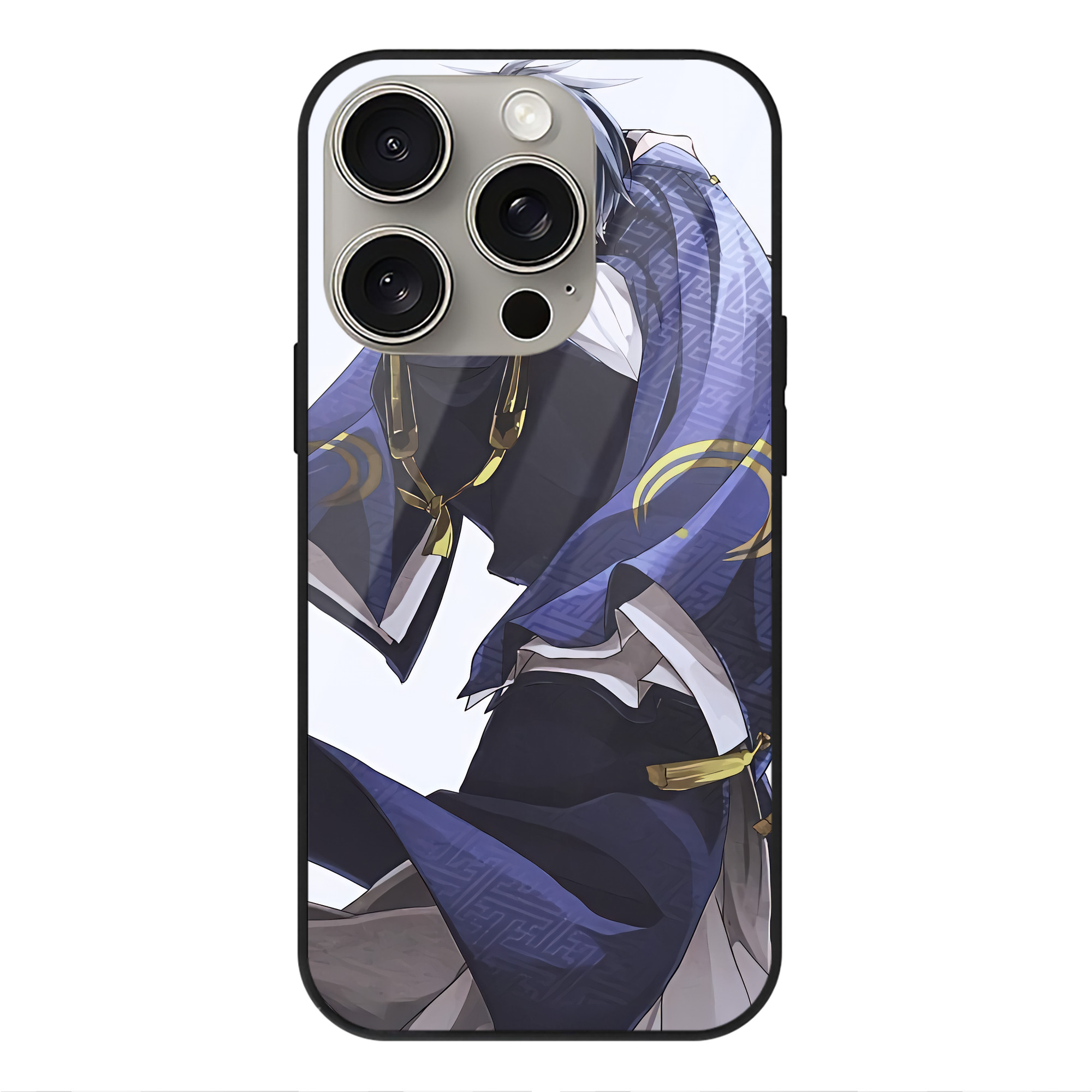 （画像用） 刀剣乱舞 Touken Ranbu 【iPhone15Pro対応】スマホケース 耐衝撃＆黄変防止 背面ガラス