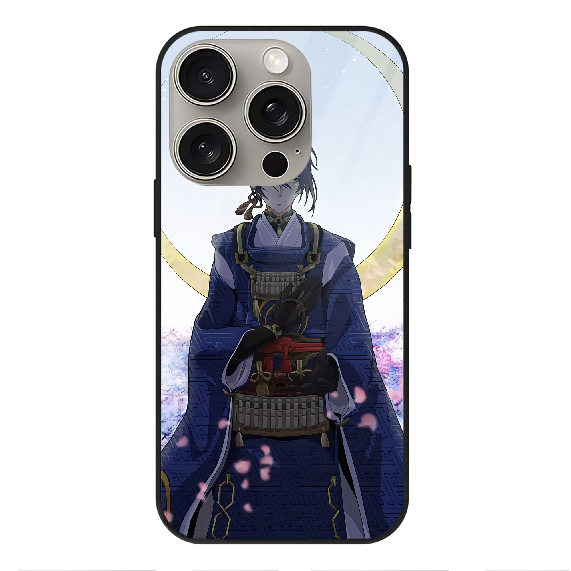 （画像用） 刀剣乱舞 Touken Ranbu 【iPhone15Pro対応】スマホケース 耐衝撃＆黄変防止 背面ガラス