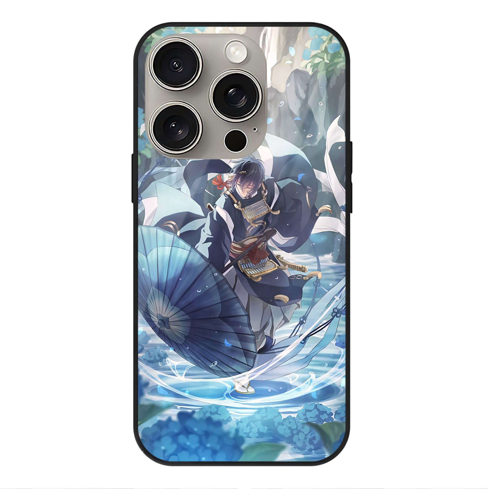 （画像用） 刀剣乱舞 Touken Ranbu 【iPhone15Pro対応】スマホケース 耐衝撃＆黄変防止 背面ガラス