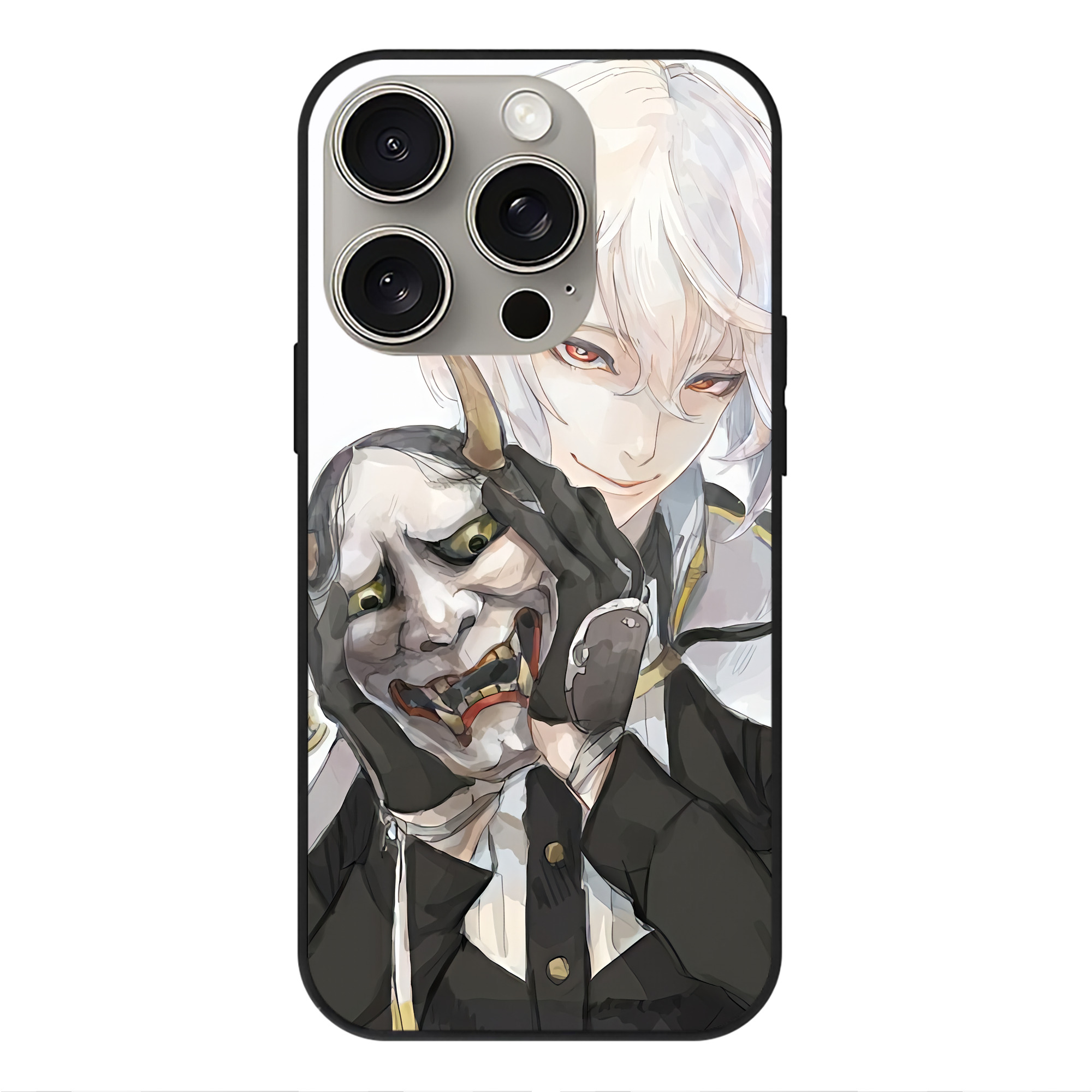 （画像用） 刀剣乱舞 Touken Ranbu 【iPhone15Pro対応】スマホケース 耐衝撃＆黄変防止 背面ガラス