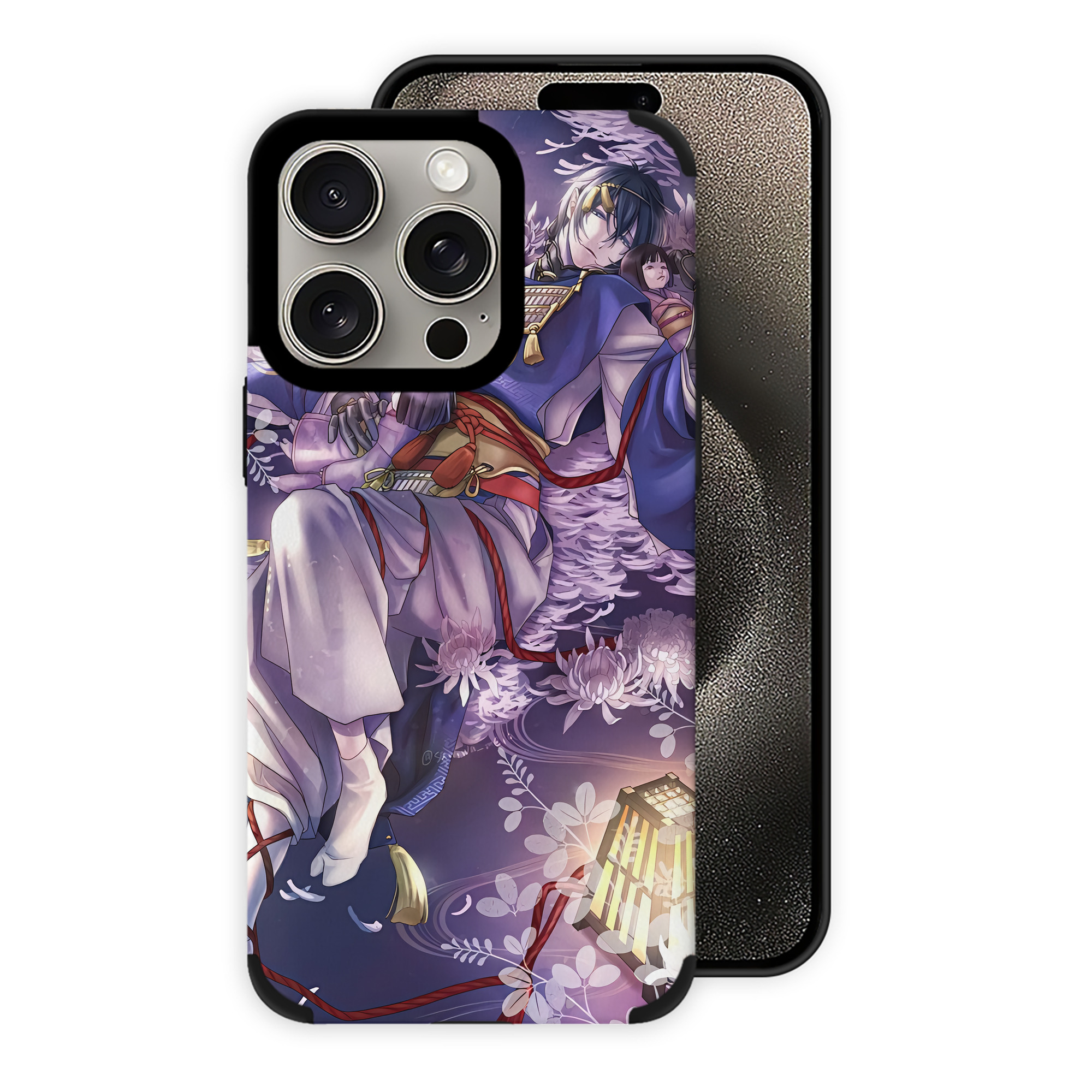 （画像用） 刀剣乱舞 Touken Ranbu 【iPhone15ProMax対応】 PUレザー スマホケース 耐衝撃＆黄変防止