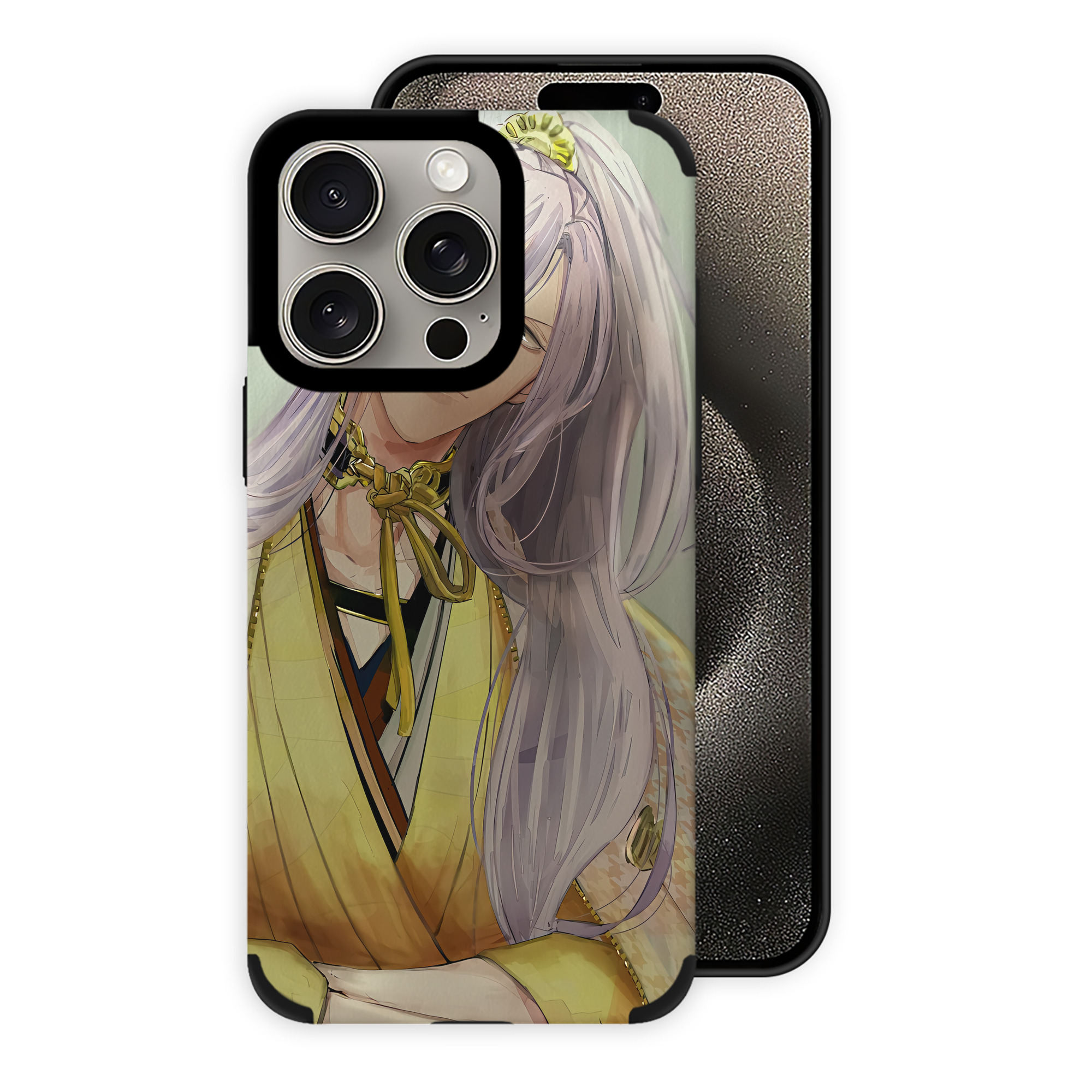 （画像用） 刀剣乱舞 Touken Ranbu 【iPhone15ProMax対応】 PUレザー スマホケース 耐衝撃＆黄変防止
