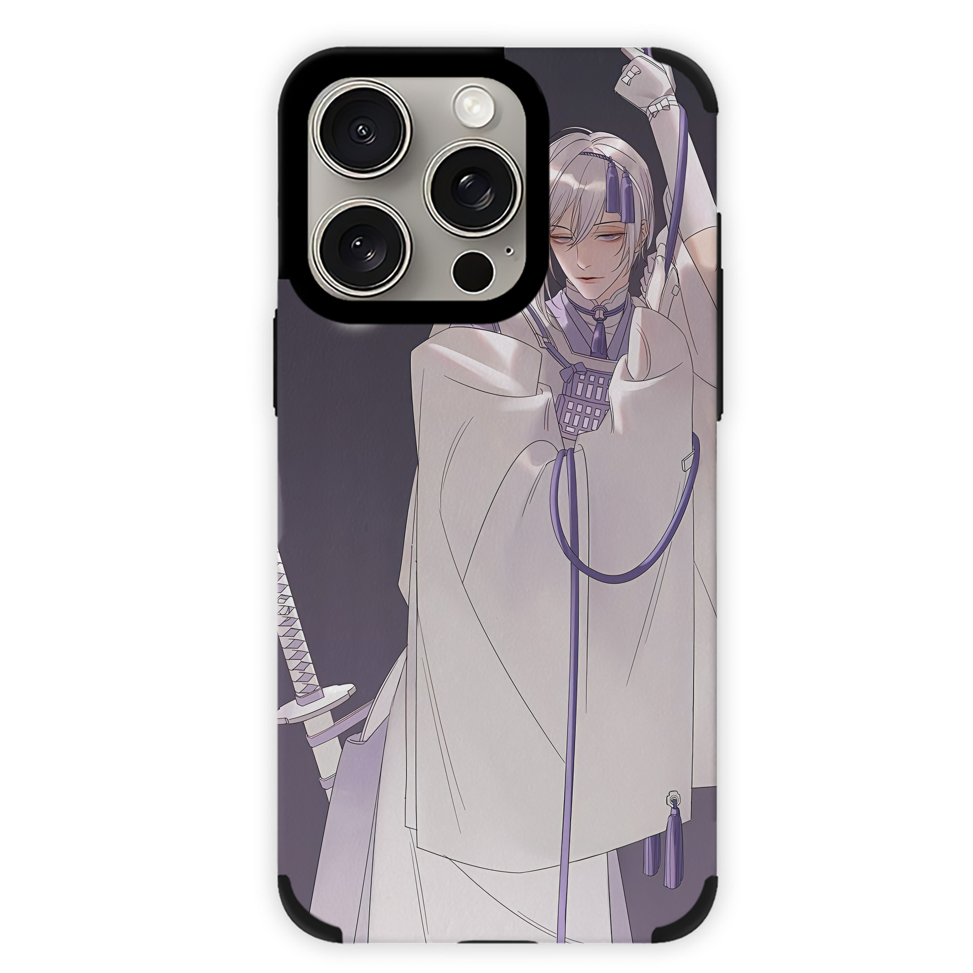 （画像用） 刀剣乱舞 Touken Ranbu 【iPhone15ProMax対応】 PUレザー スマホケース 耐衝撃＆黄変防止