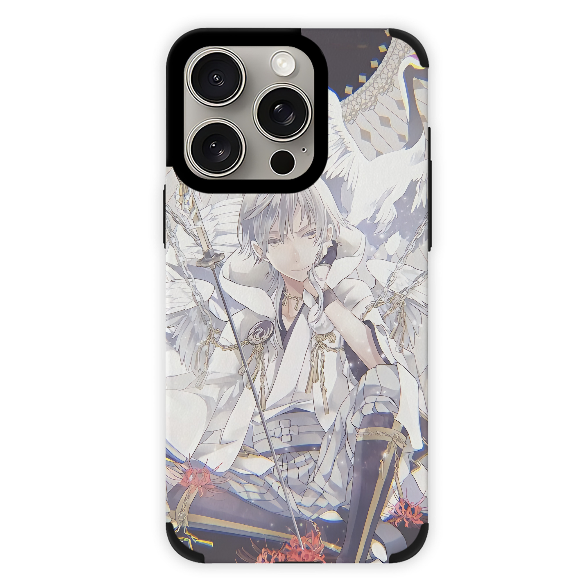 （画像用） 刀剣乱舞 Touken Ranbu 【iPhone15ProMax対応】 PUレザー スマホケース 耐衝撃＆黄変防止