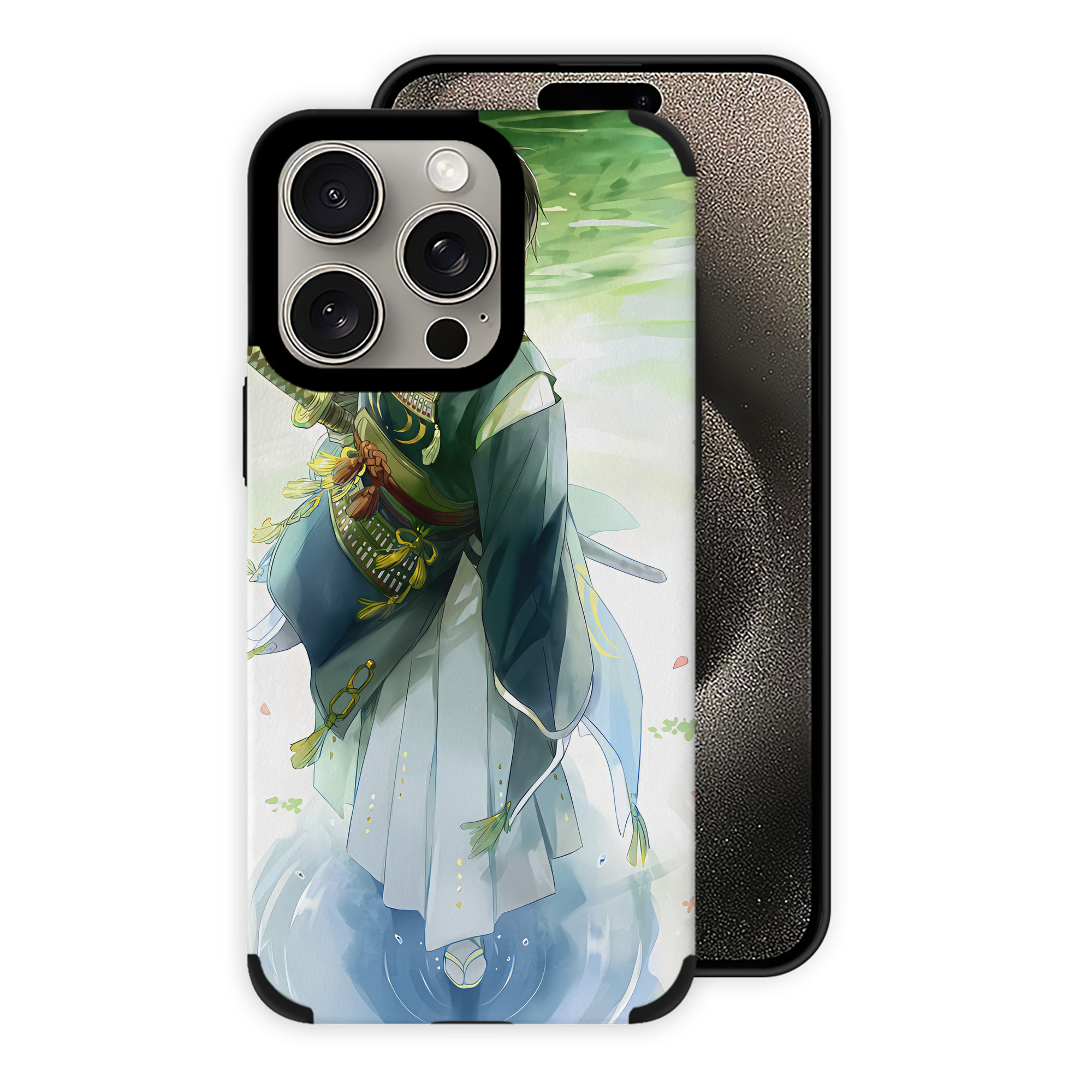 （画像用） 刀剣乱舞 Touken Ranbu 【iPhone15ProMax対応】 PUレザー スマホケース 耐衝撃＆黄変防止