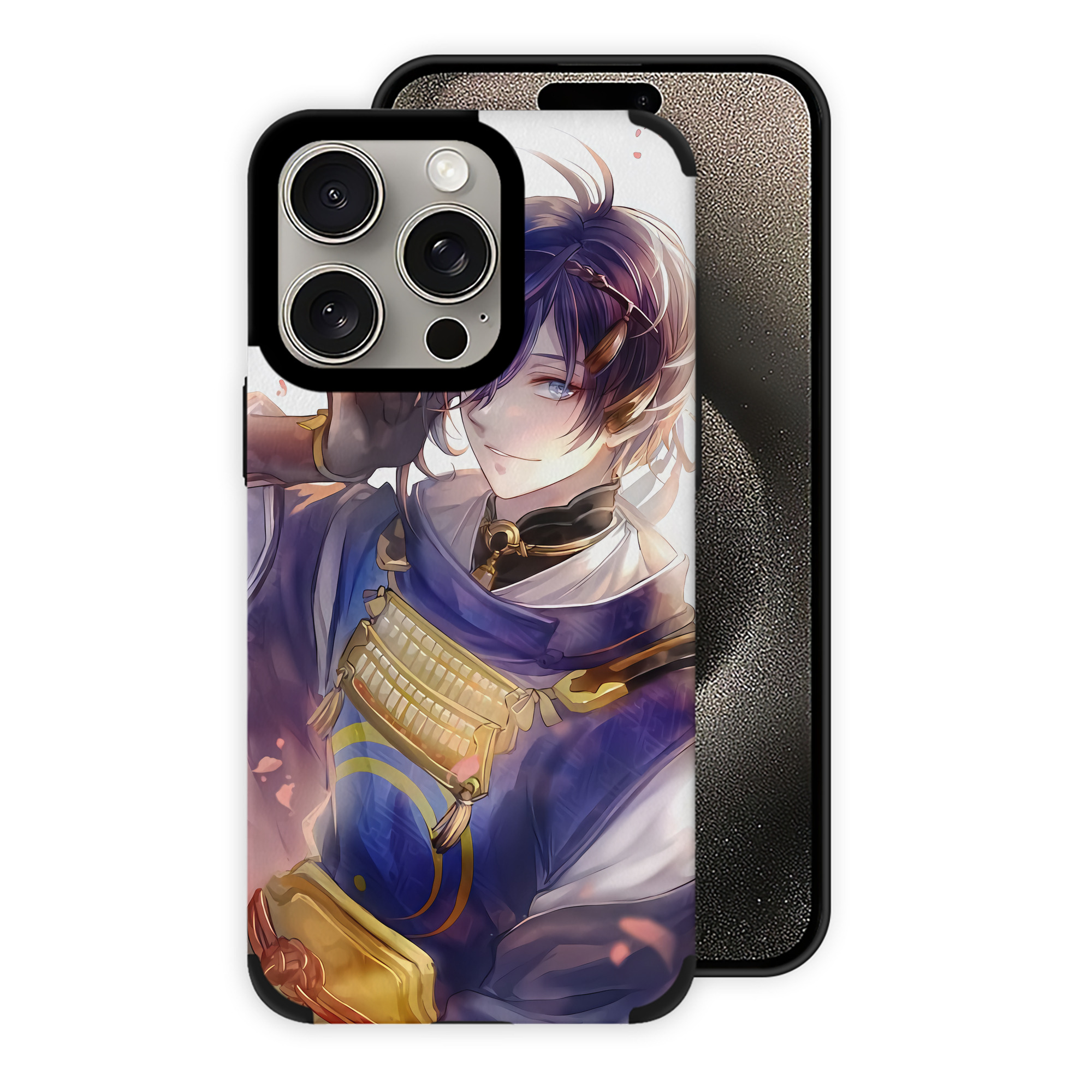 （画像用） 刀剣乱舞 Touken Ranbu 【iPhone15ProMax対応】 PUレザー スマホケース 耐衝撃＆黄変防止