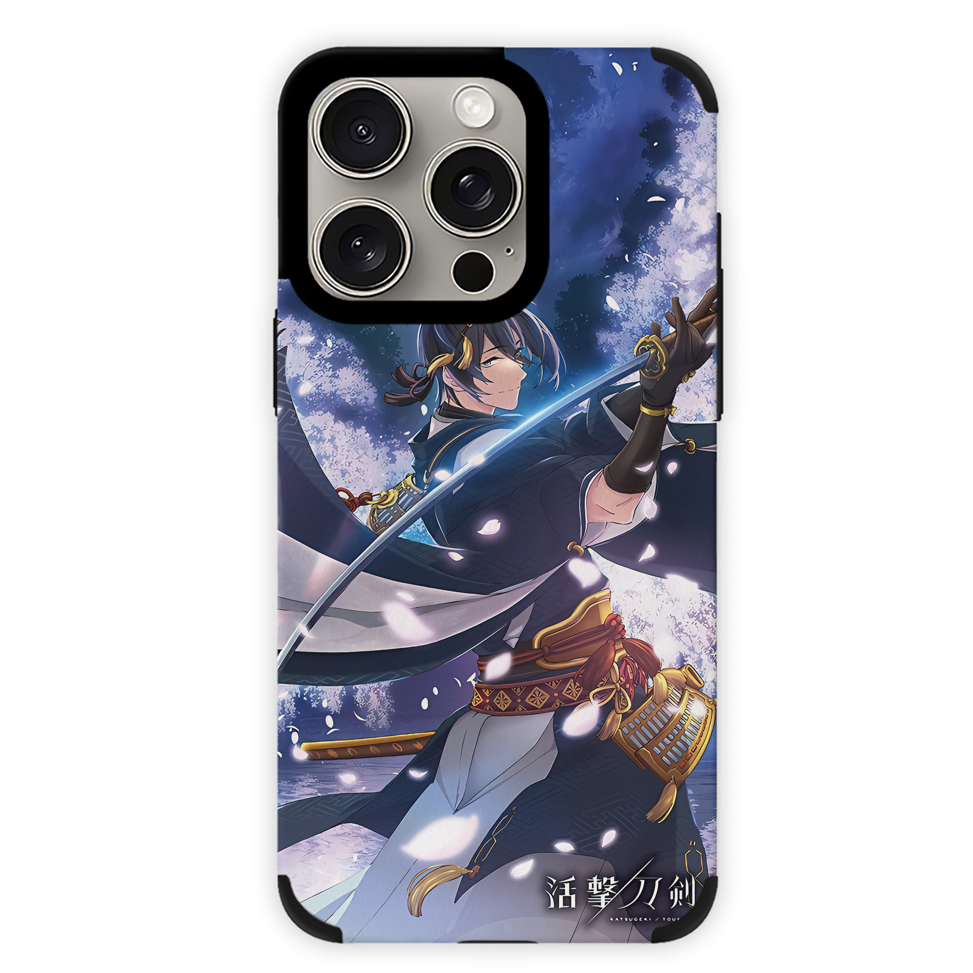 （画像用） 刀剣乱舞 Touken Ranbu 【iPhone15ProMax対応】 PUレザー スマホケース 耐衝撃＆黄変防止