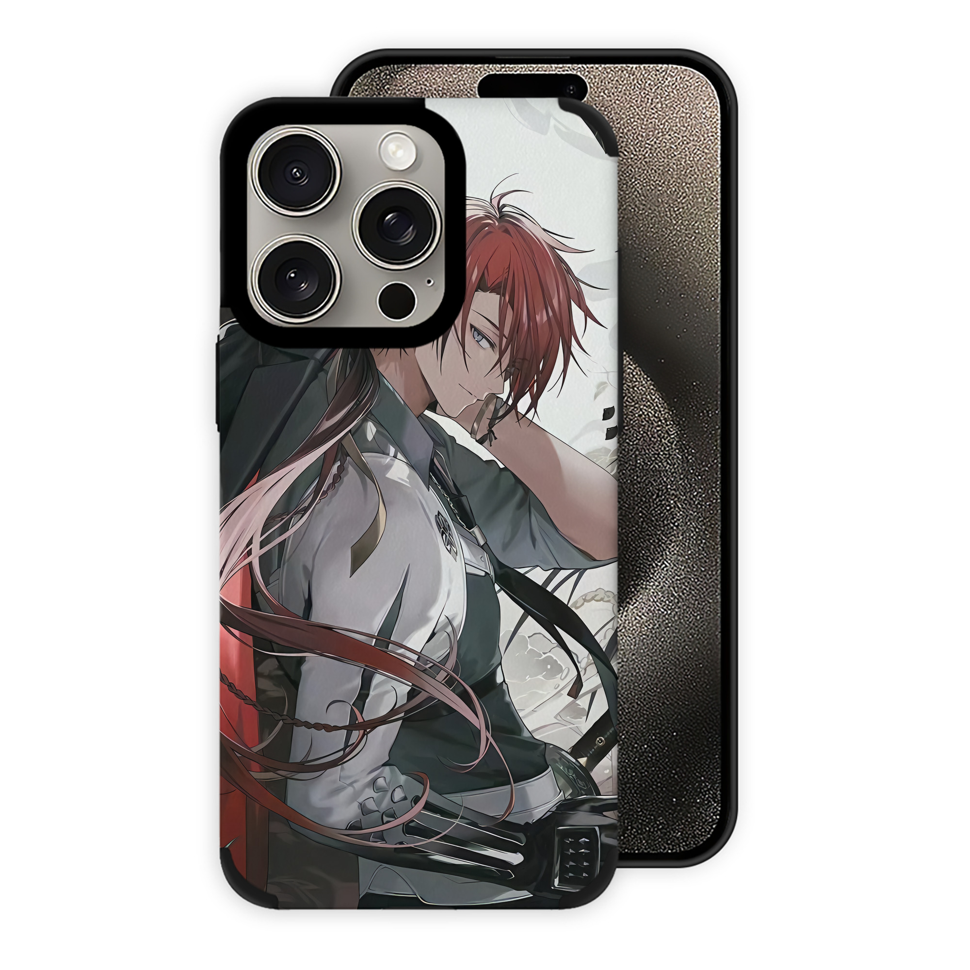 （画像用） 刀剣乱舞 Touken Ranbu 【iPhone15ProMax対応】 PUレザー スマホケース 耐衝撃＆黄変防止