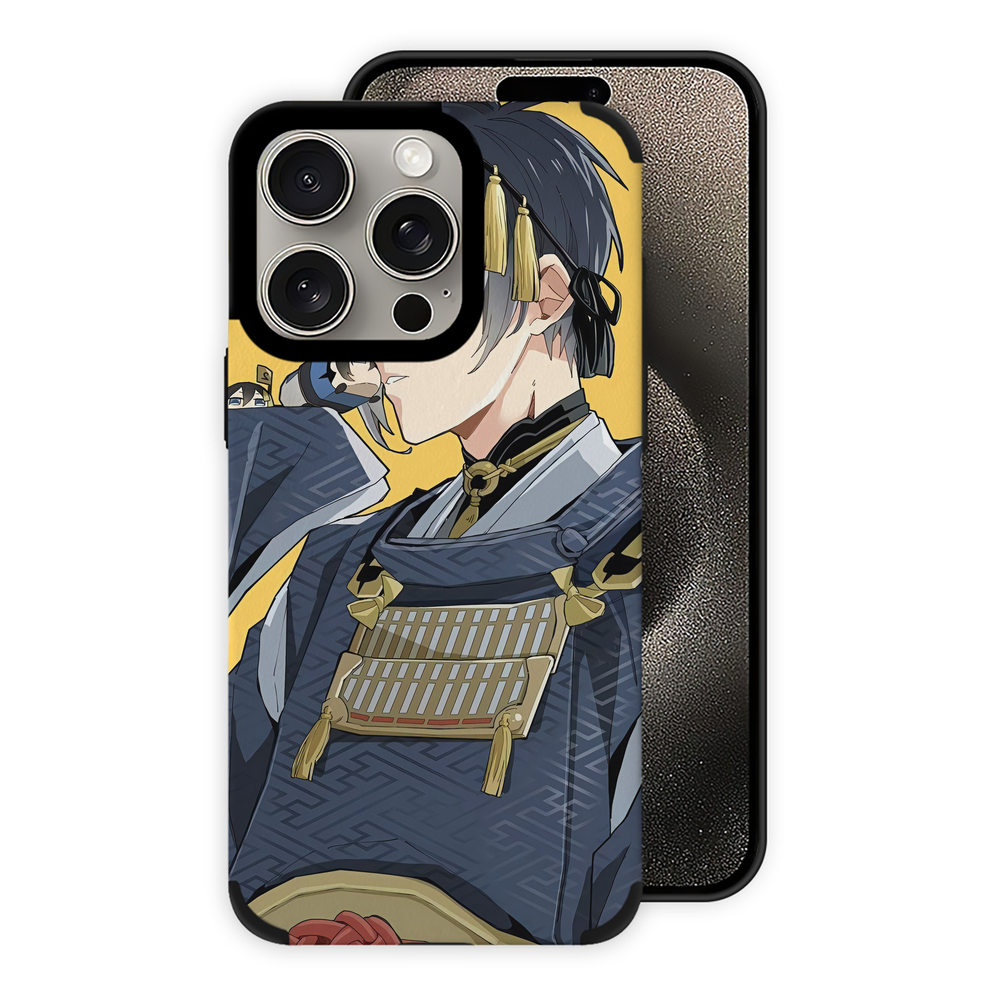 （画像用） 刀剣乱舞 Touken Ranbu 【iPhone15ProMax対応】 PUレザー スマホケース 耐衝撃＆黄変防止