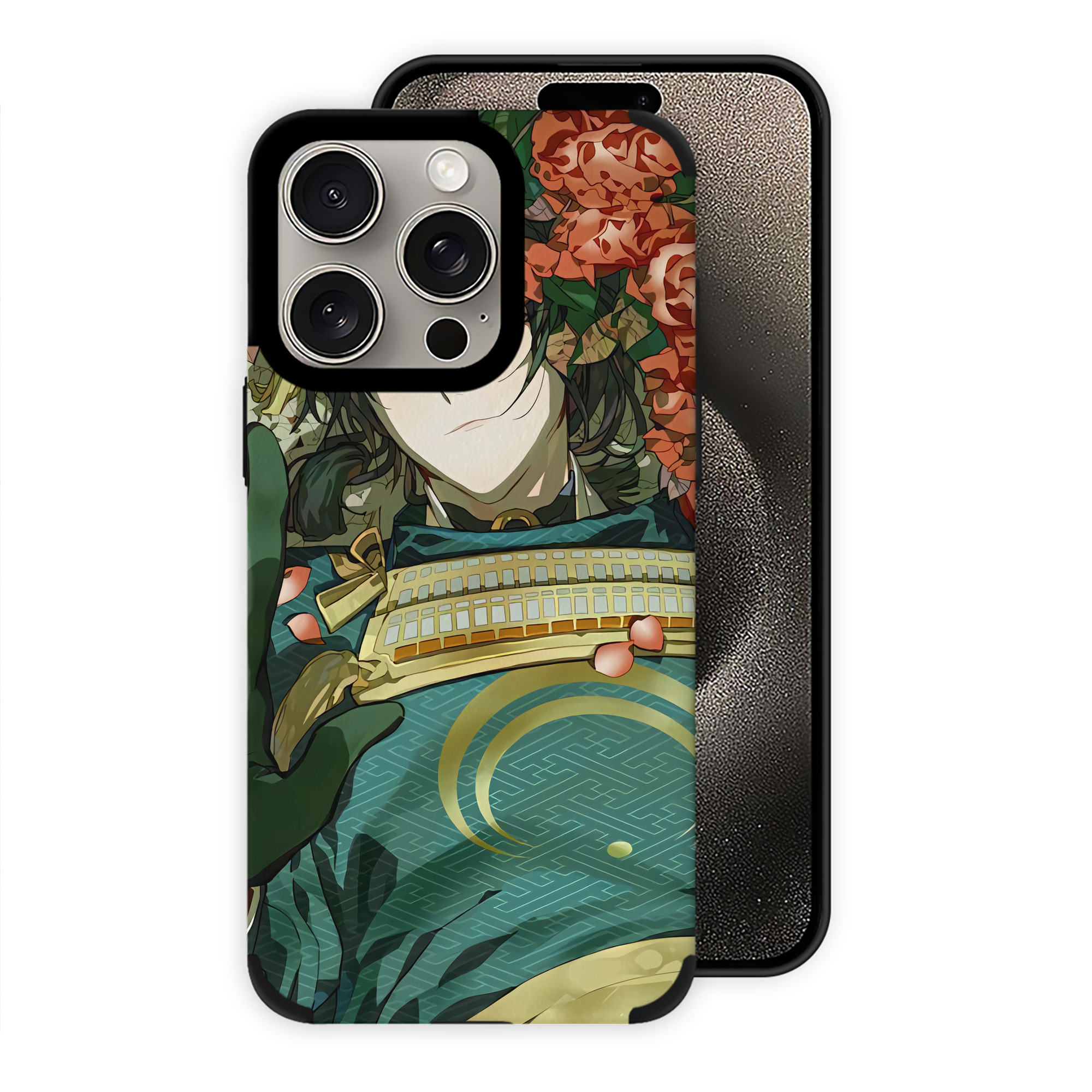 （画像用） 刀剣乱舞 Touken Ranbu 【iPhone15ProMax対応】 PUレザー スマホケース 耐衝撃＆黄変防止