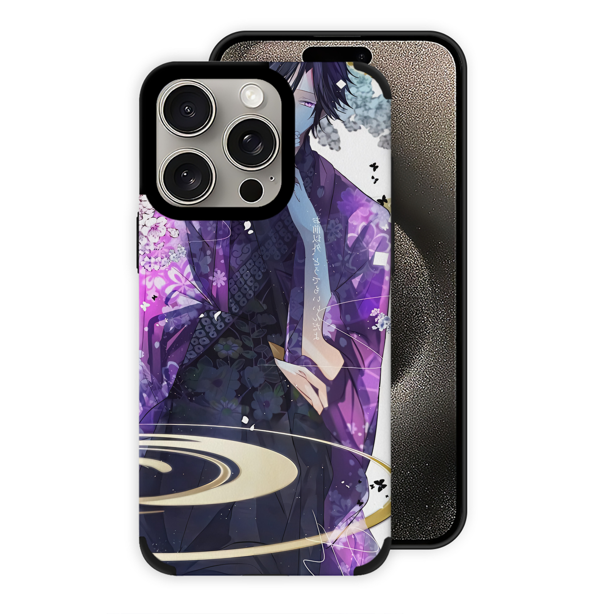（画像用） 刀剣乱舞 Touken Ranbu 【iPhone15ProMax対応】 PUレザー スマホケース 耐衝撃＆黄変防止