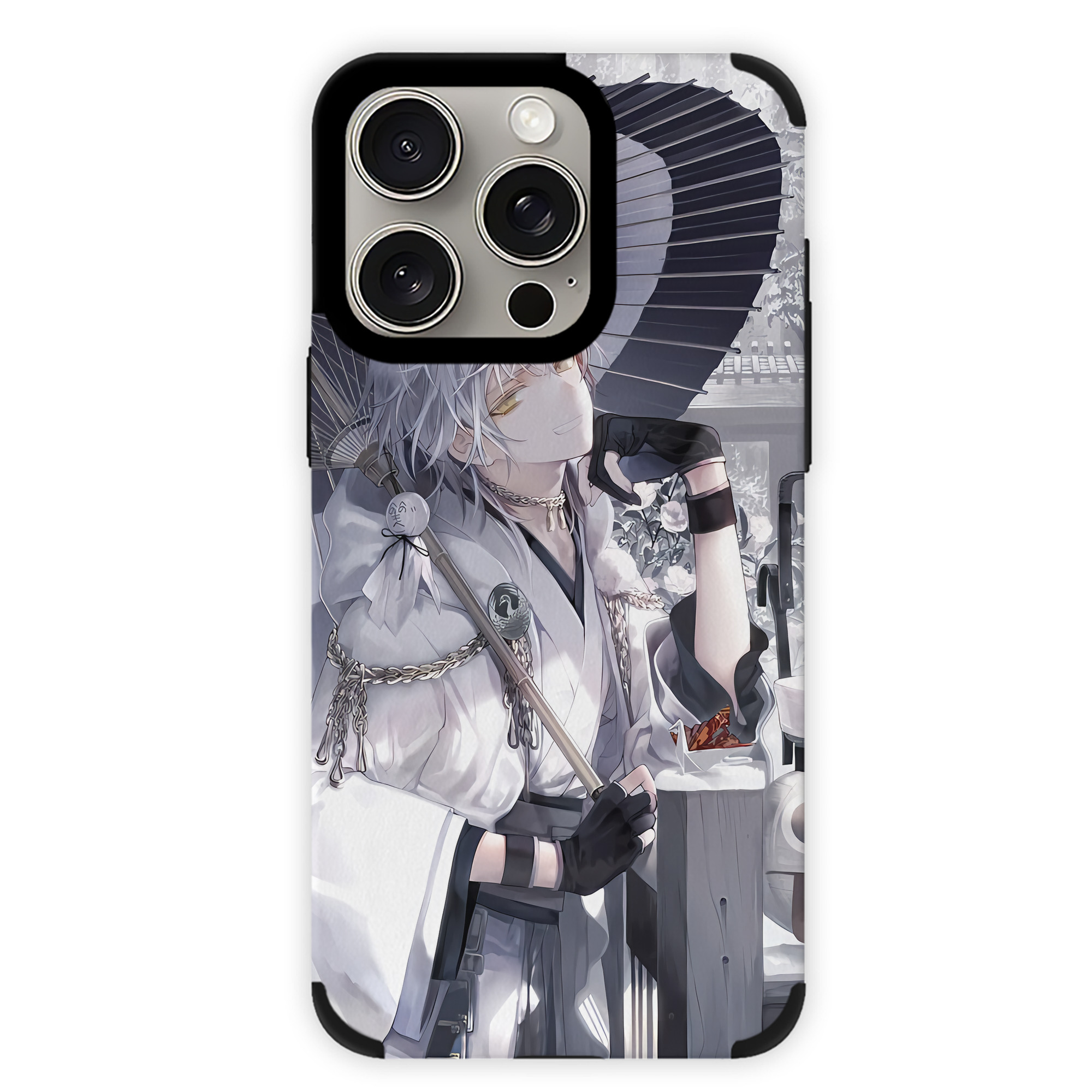 （画像用） 刀剣乱舞 Touken Ranbu 【iPhone15ProMax対応】 PUレザー スマホケース 耐衝撃＆黄変防止