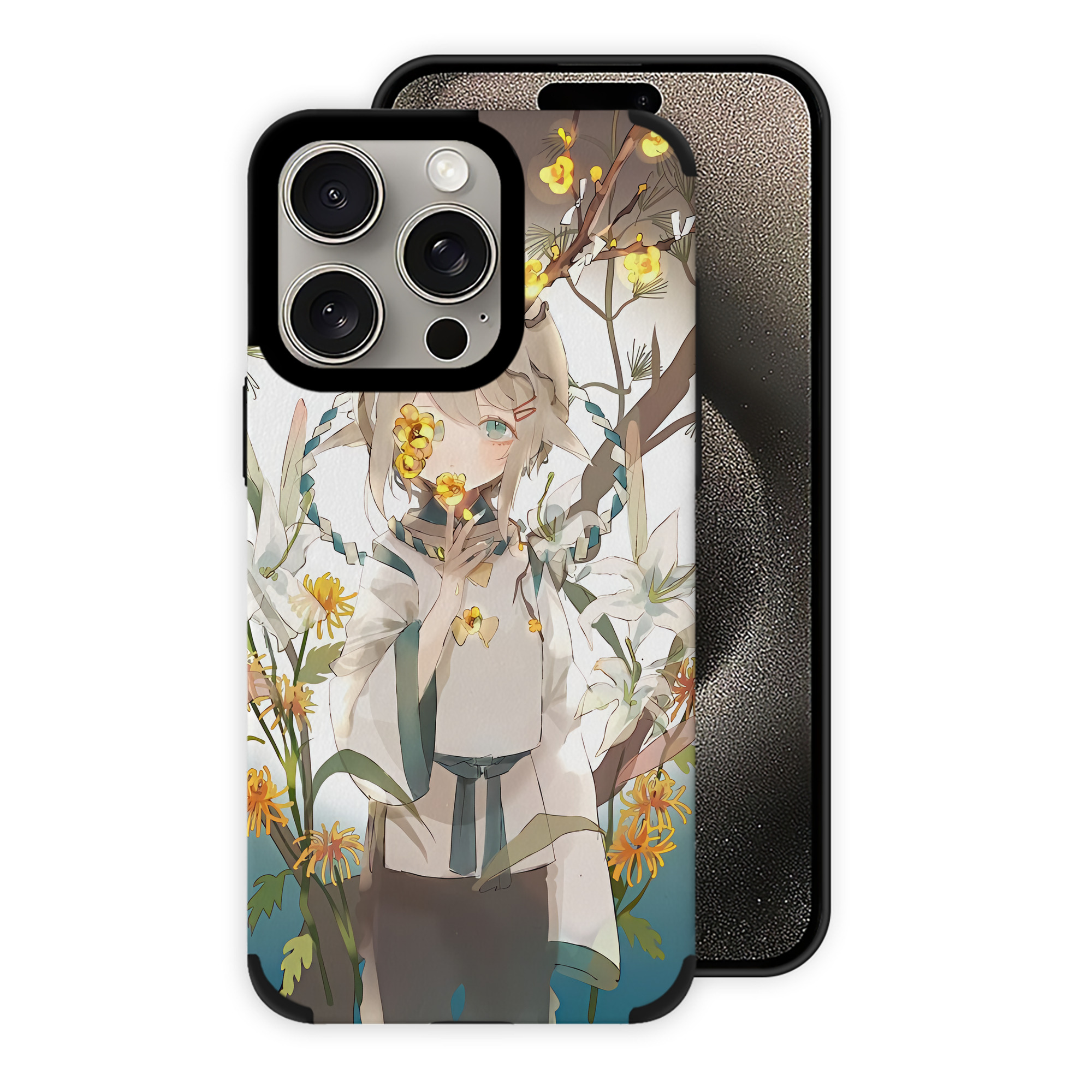 （画像用） 刀剣乱舞 Touken Ranbu 【iPhone15ProMax対応】 PUレザー スマホケース 耐衝撃＆黄変防止