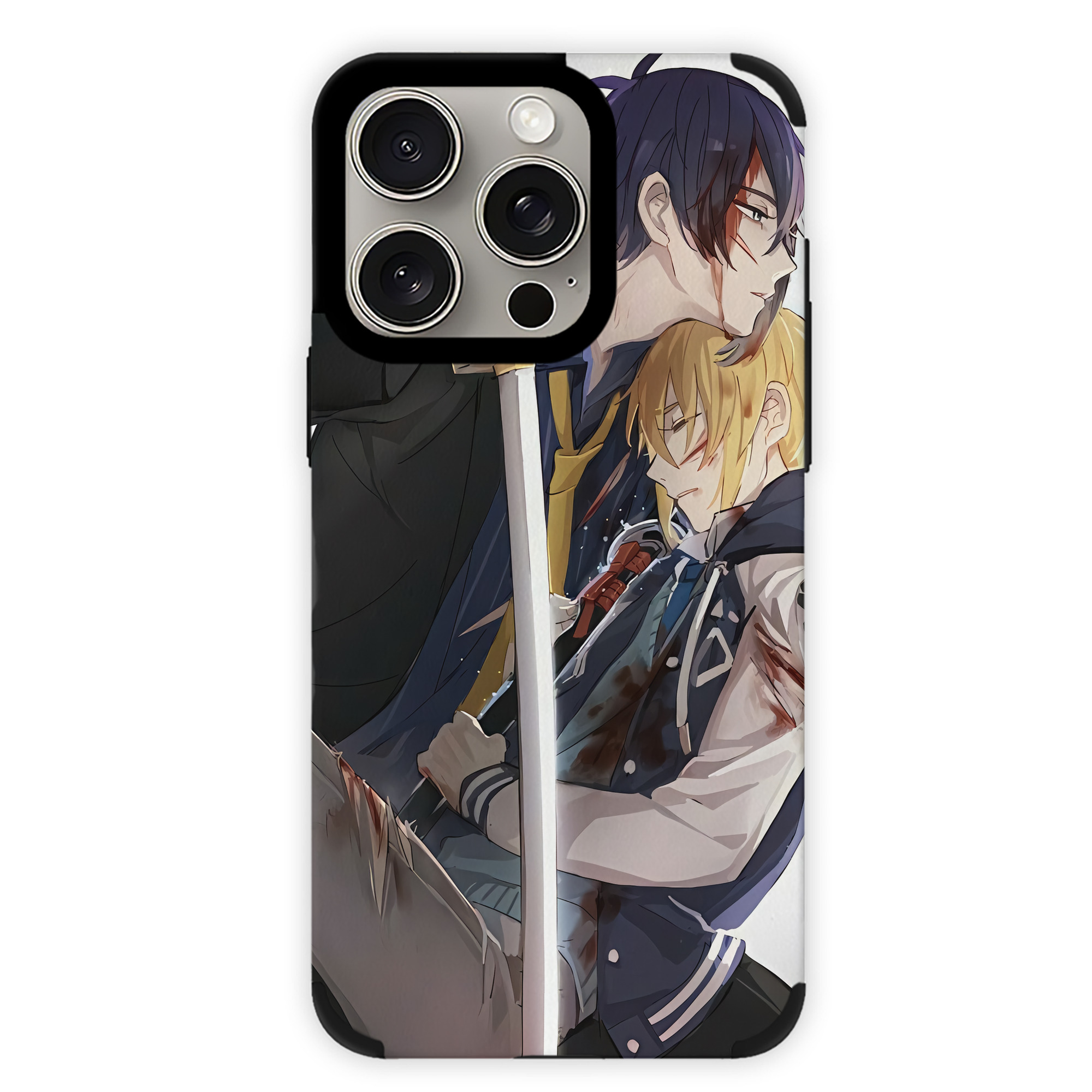 （画像用） 刀剣乱舞 Touken Ranbu 【iPhone15ProMax対応】 PUレザー スマホケース 耐衝撃＆黄変防止