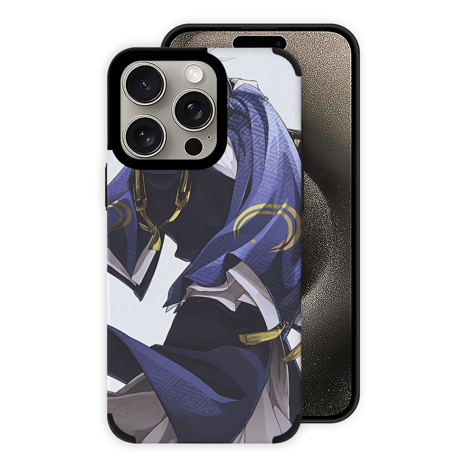 （画像用） 刀剣乱舞 Touken Ranbu 【iPhone15ProMax対応】 PUレザー スマホケース 耐衝撃＆黄変防止