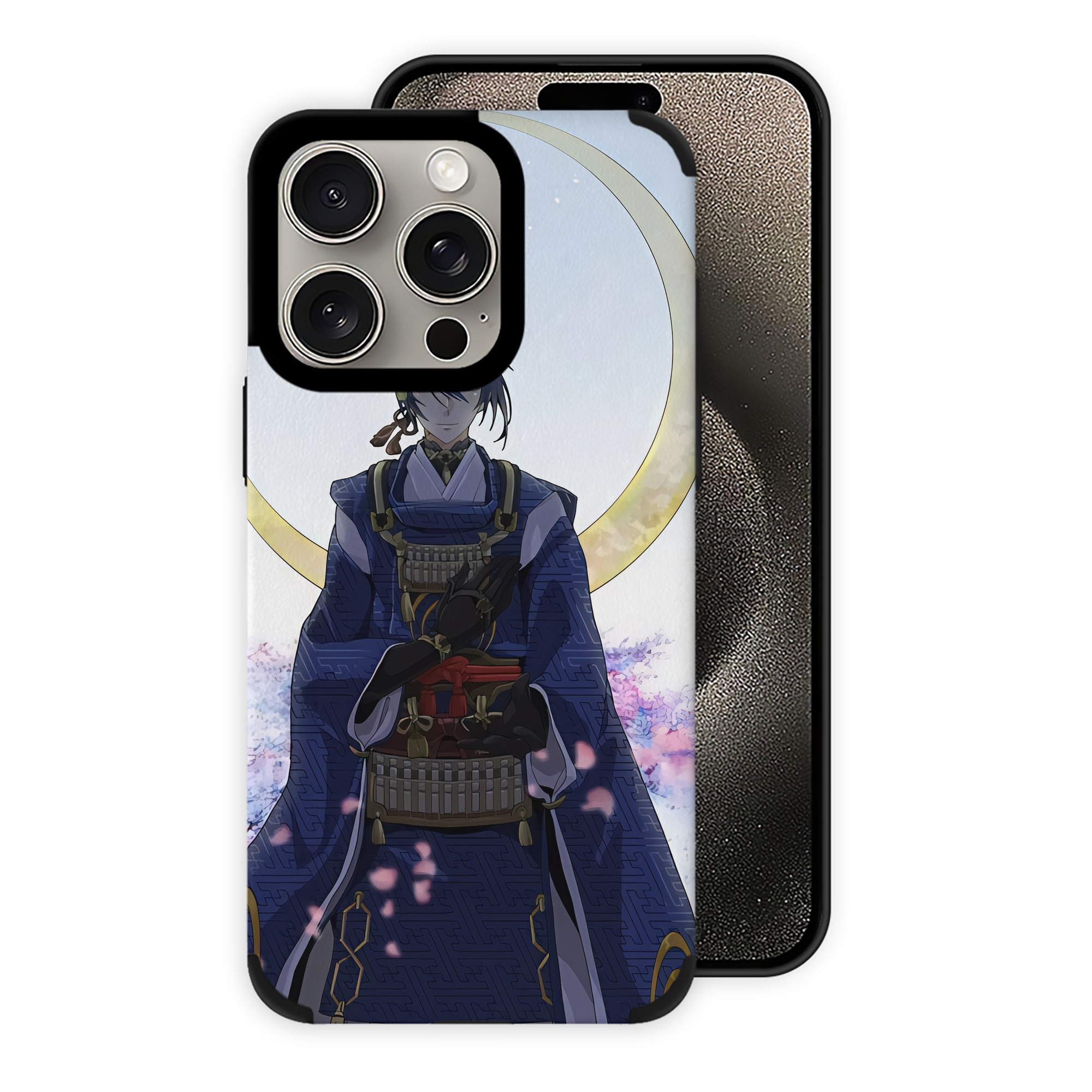 （画像用） 刀剣乱舞 Touken Ranbu 【iPhone15ProMax対応】 PUレザー スマホケース 耐衝撃＆黄変防止