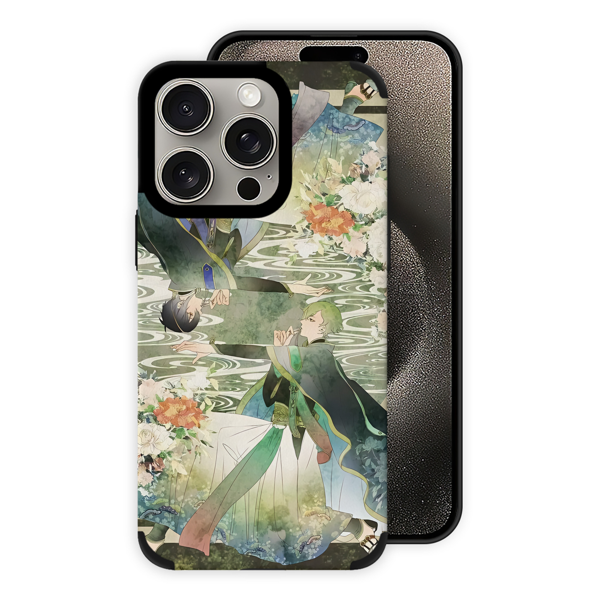 （画像用） 刀剣乱舞 Touken Ranbu 【iPhone15ProMax対応】 PUレザー スマホケース 耐衝撃＆黄変防止