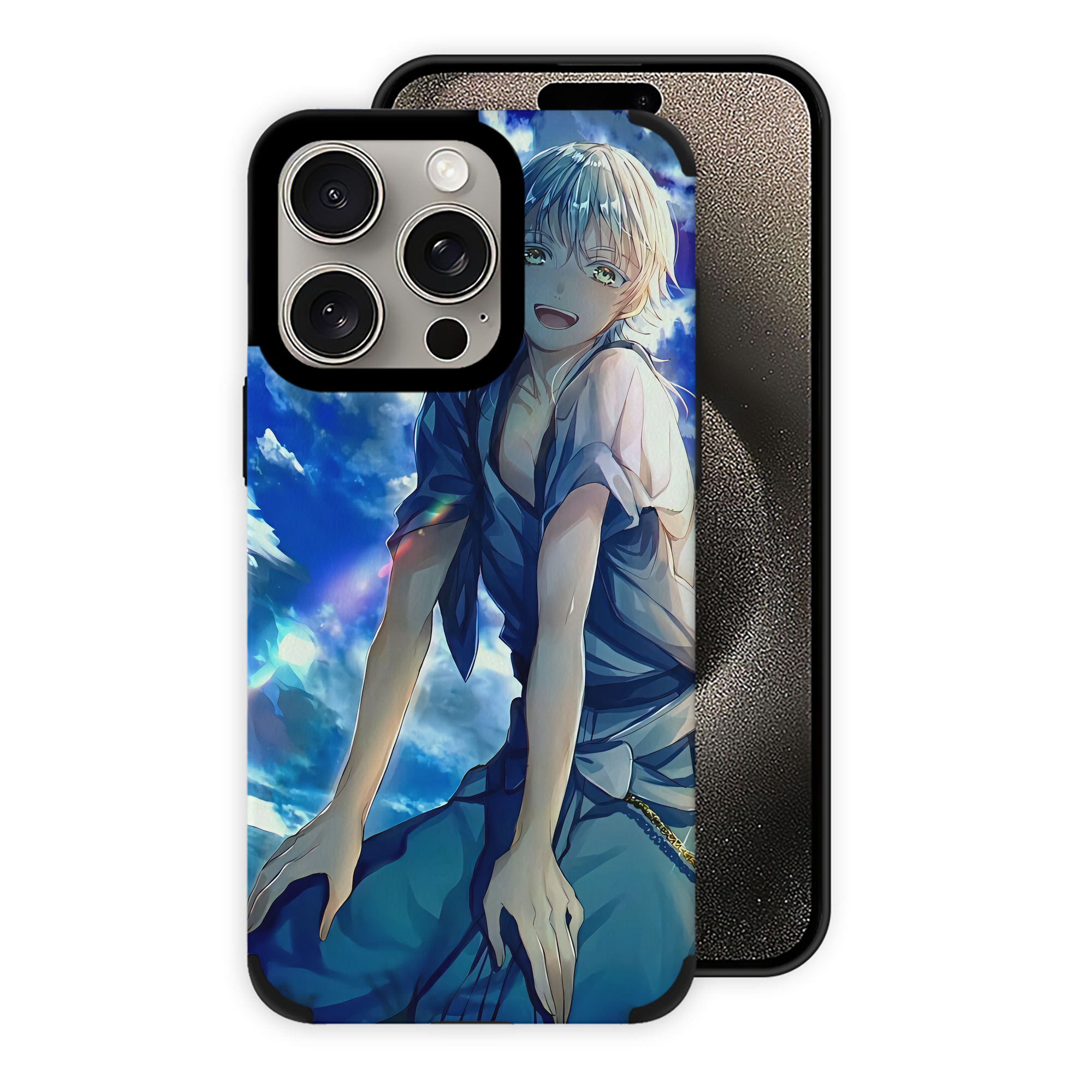 （画像用） 刀剣乱舞 Touken Ranbu 【iPhone15ProMax対応】 PUレザー スマホケース 耐衝撃＆黄変防止