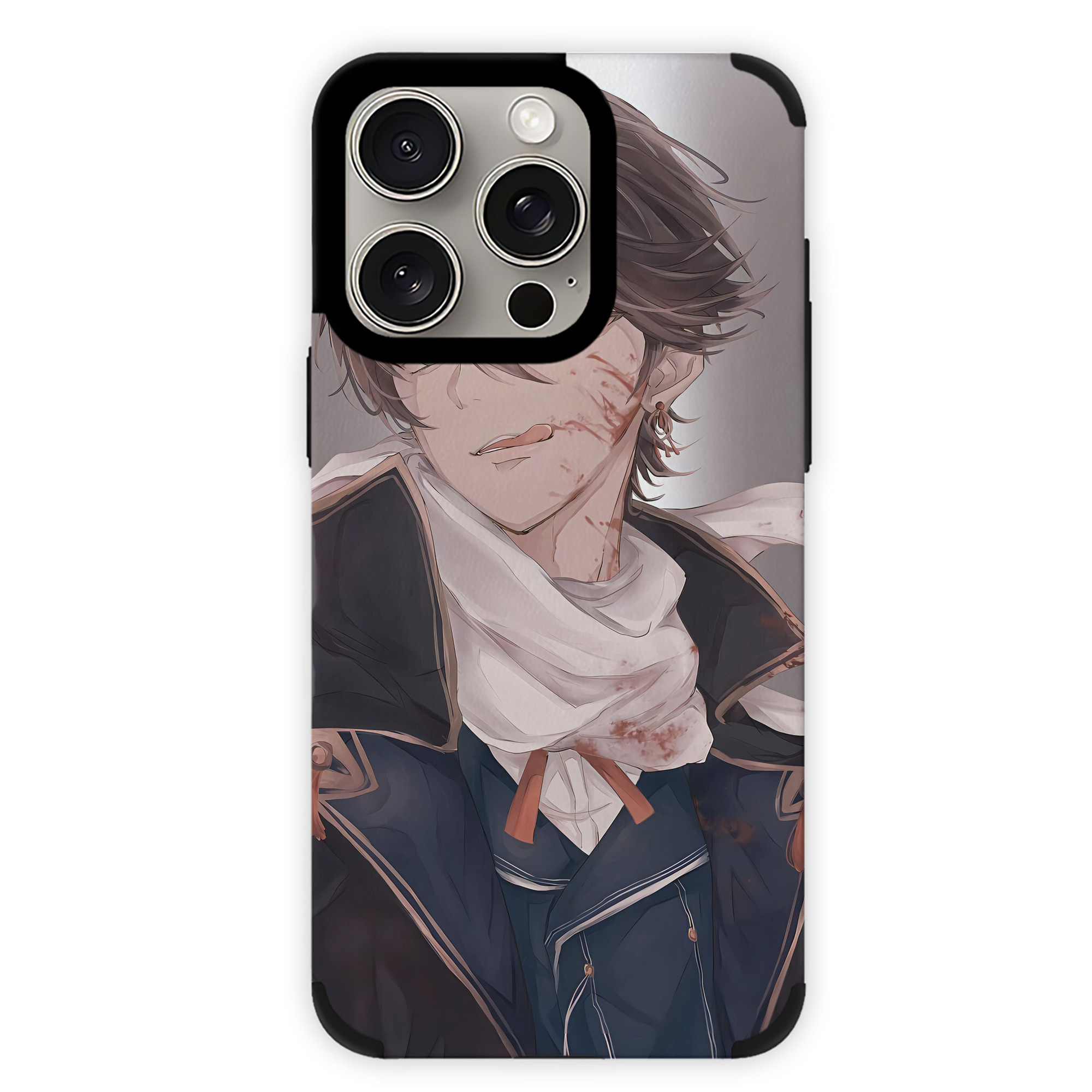（画像用） 刀剣乱舞 Touken Ranbu 【iPhone15ProMax対応】 PUレザー スマホケース 耐衝撃＆黄変防止