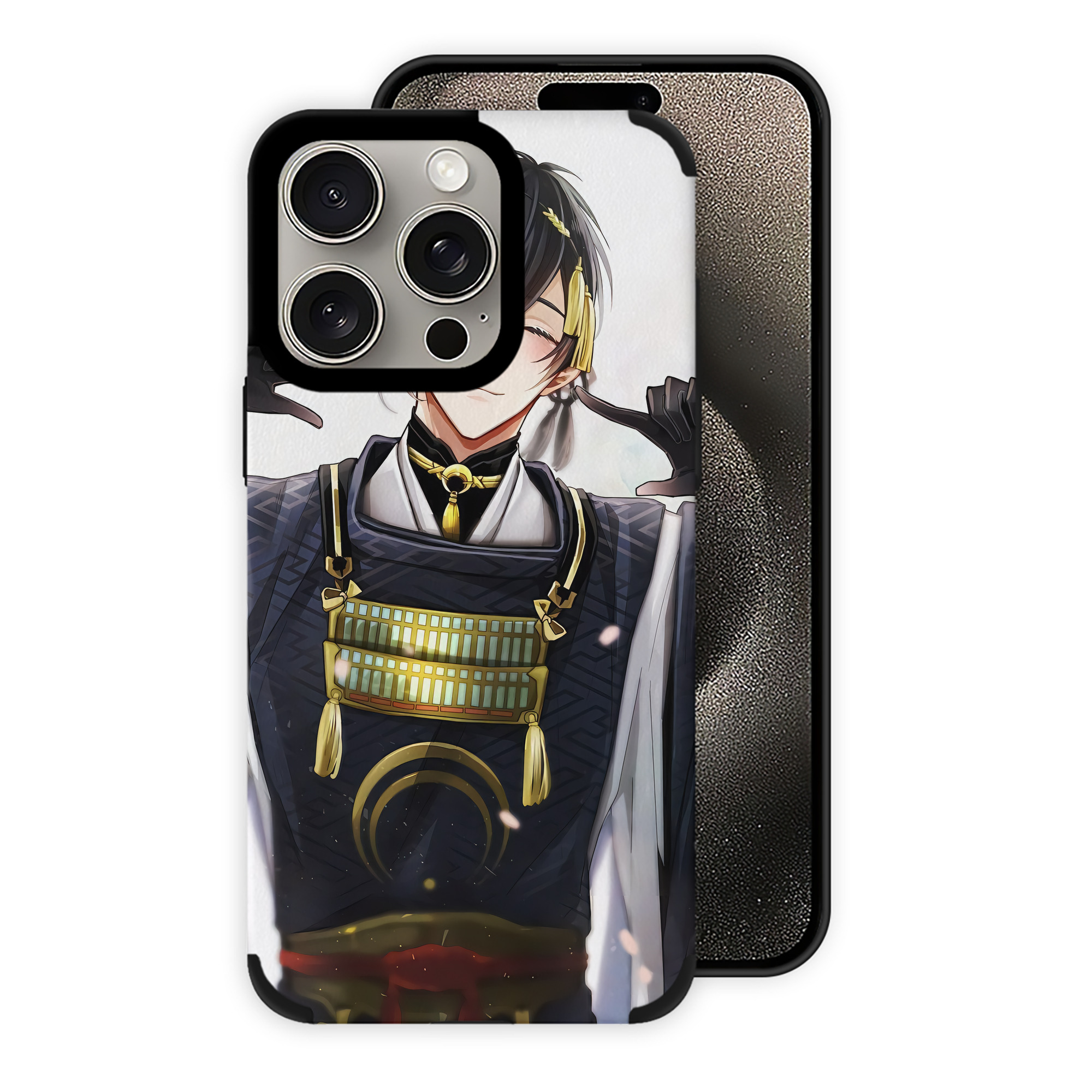 （画像用） 刀剣乱舞 Touken Ranbu 【iPhone15ProMax対応】 PUレザー スマホケース 耐衝撃＆黄変防止