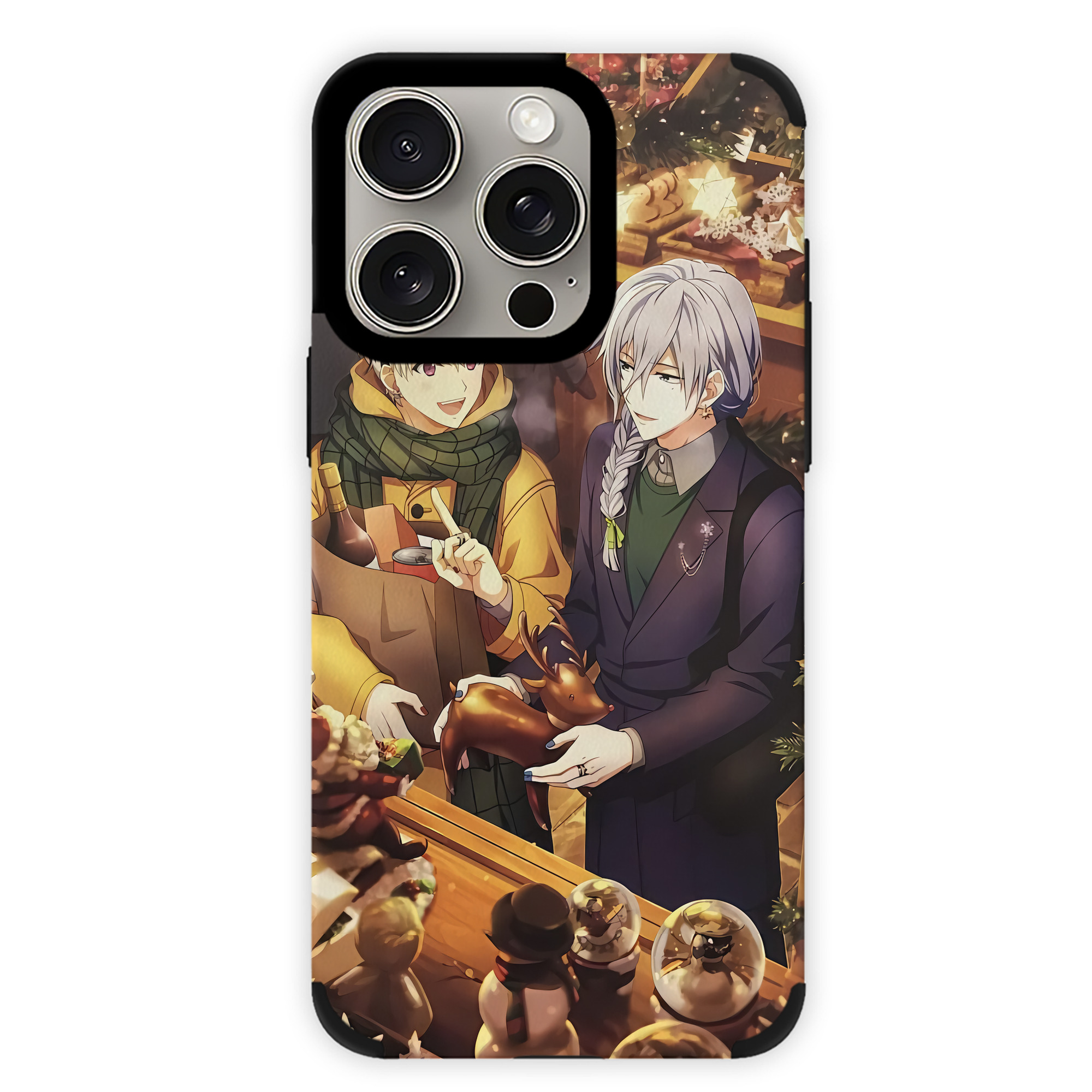 （画像用） 刀剣乱舞 Touken Ranbu 【iPhone15ProMax対応】 PUレザー スマホケース 耐衝撃＆黄変防止