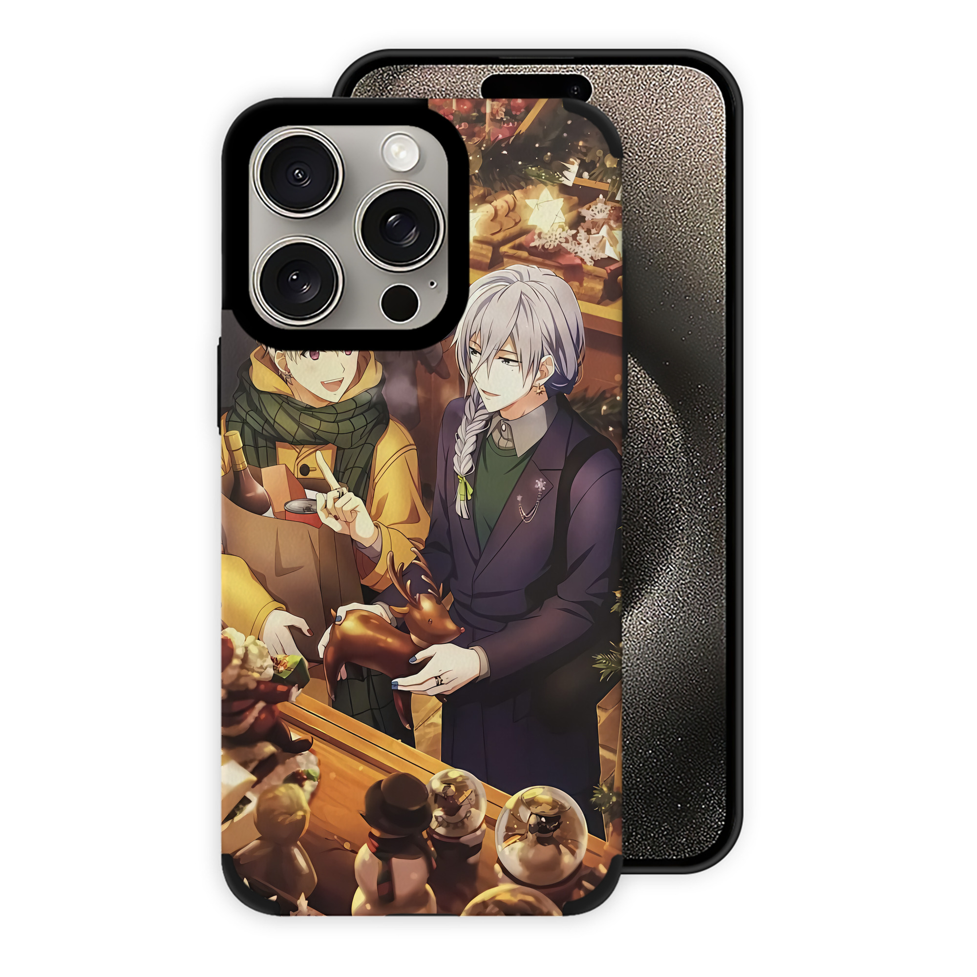 （画像用） 刀剣乱舞 Touken Ranbu 【iPhone15ProMax対応】 PUレザー スマホケース 耐衝撃＆黄変防止