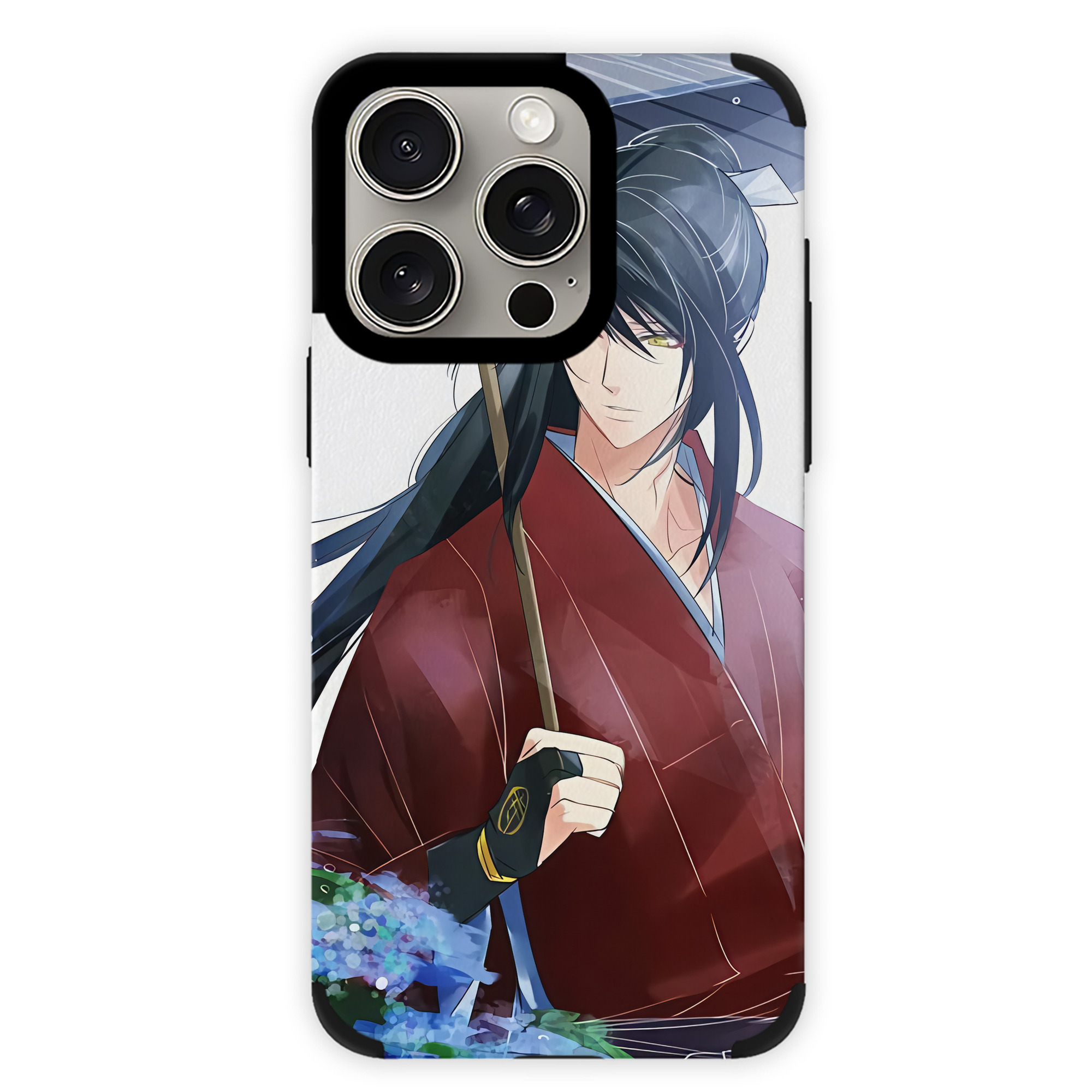 （画像用） 刀剣乱舞 Touken Ranbu 【iPhone15ProMax対応】 PUレザー スマホケース 耐衝撃＆黄変防止
