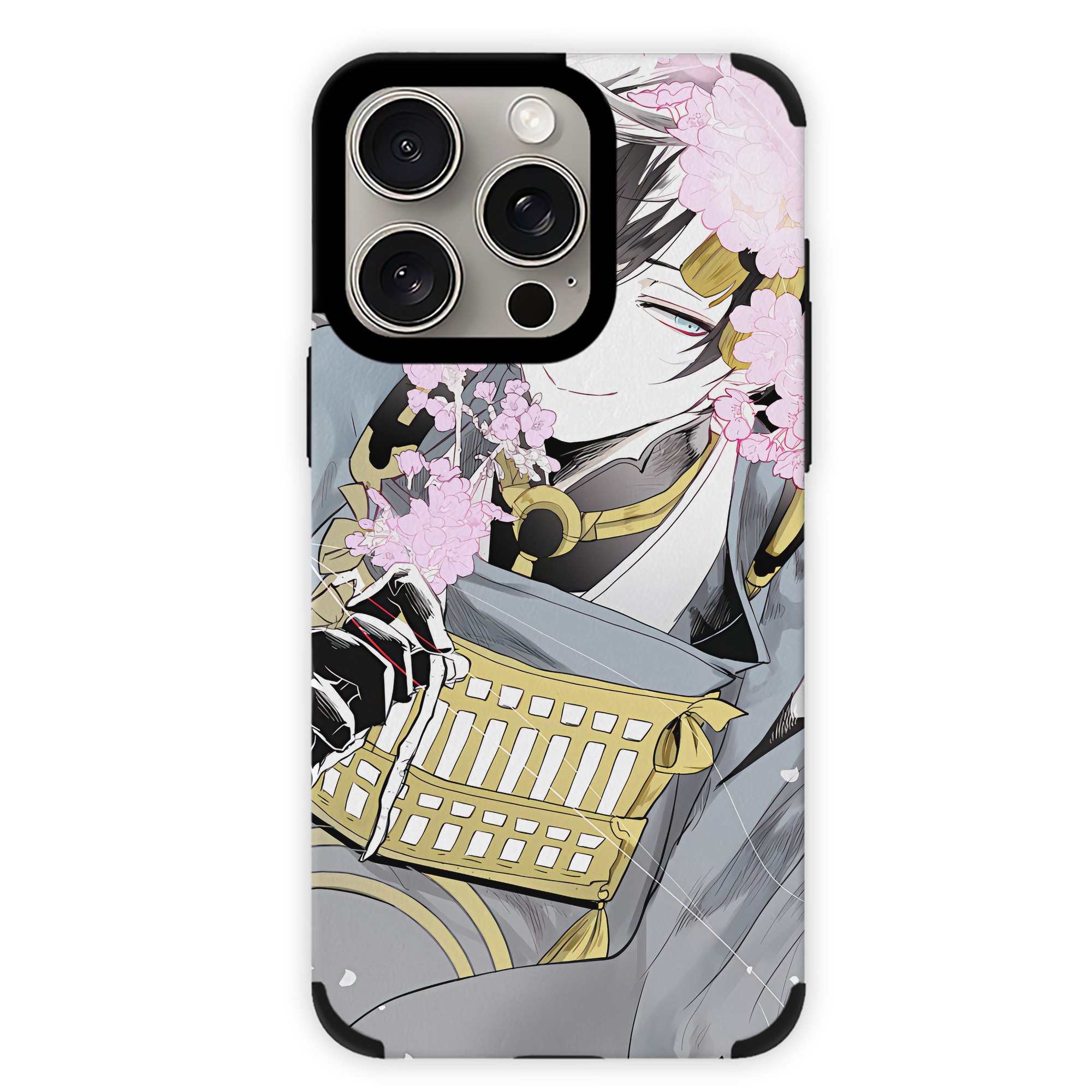 （画像用） 刀剣乱舞 Touken Ranbu 【iPhone15ProMax対応】 PUレザー スマホケース 耐衝撃＆黄変防止