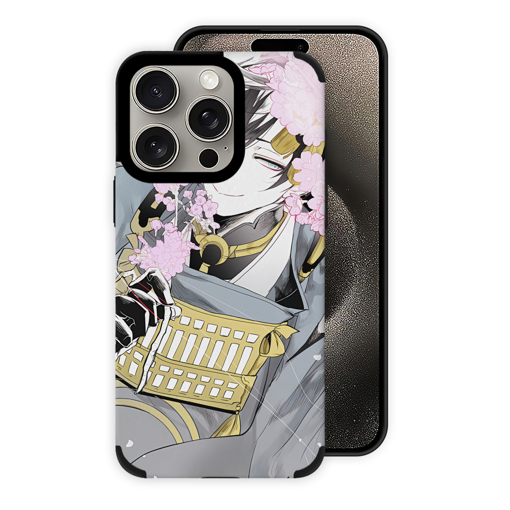 （画像用） 刀剣乱舞 Touken Ranbu 【iPhone15ProMax対応】 PUレザー スマホケース 耐衝撃＆黄変防止