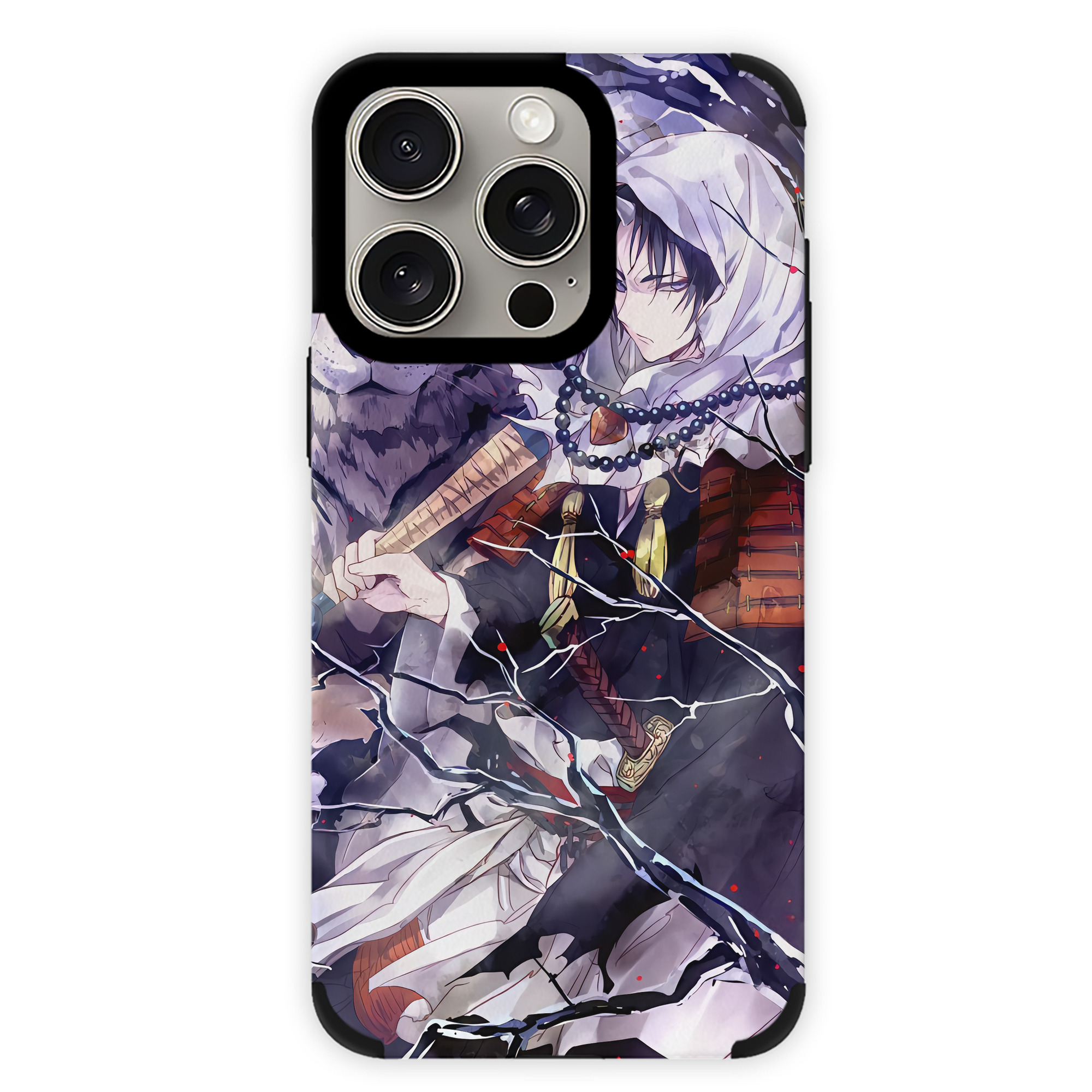 （画像用） 刀剣乱舞 Touken Ranbu 【iPhone15ProMax対応】 PUレザー スマホケース 耐衝撃＆黄変防止