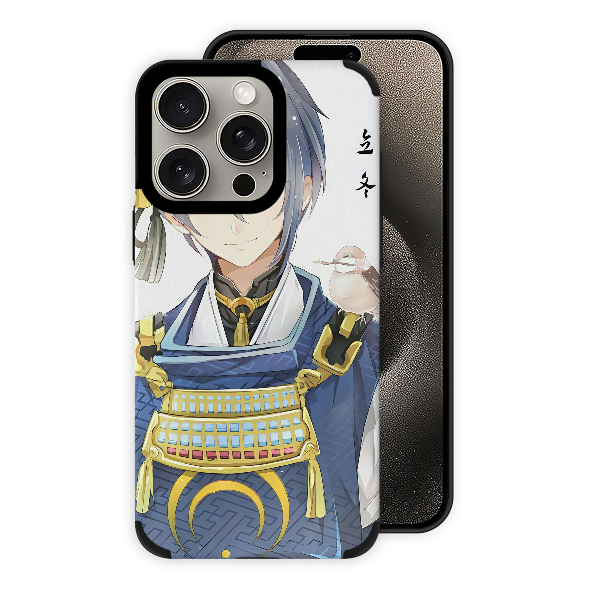 （画像用） 刀剣乱舞 Touken Ranbu 【iPhone15ProMax対応】 PUレザー スマホケース 耐衝撃＆黄変防止