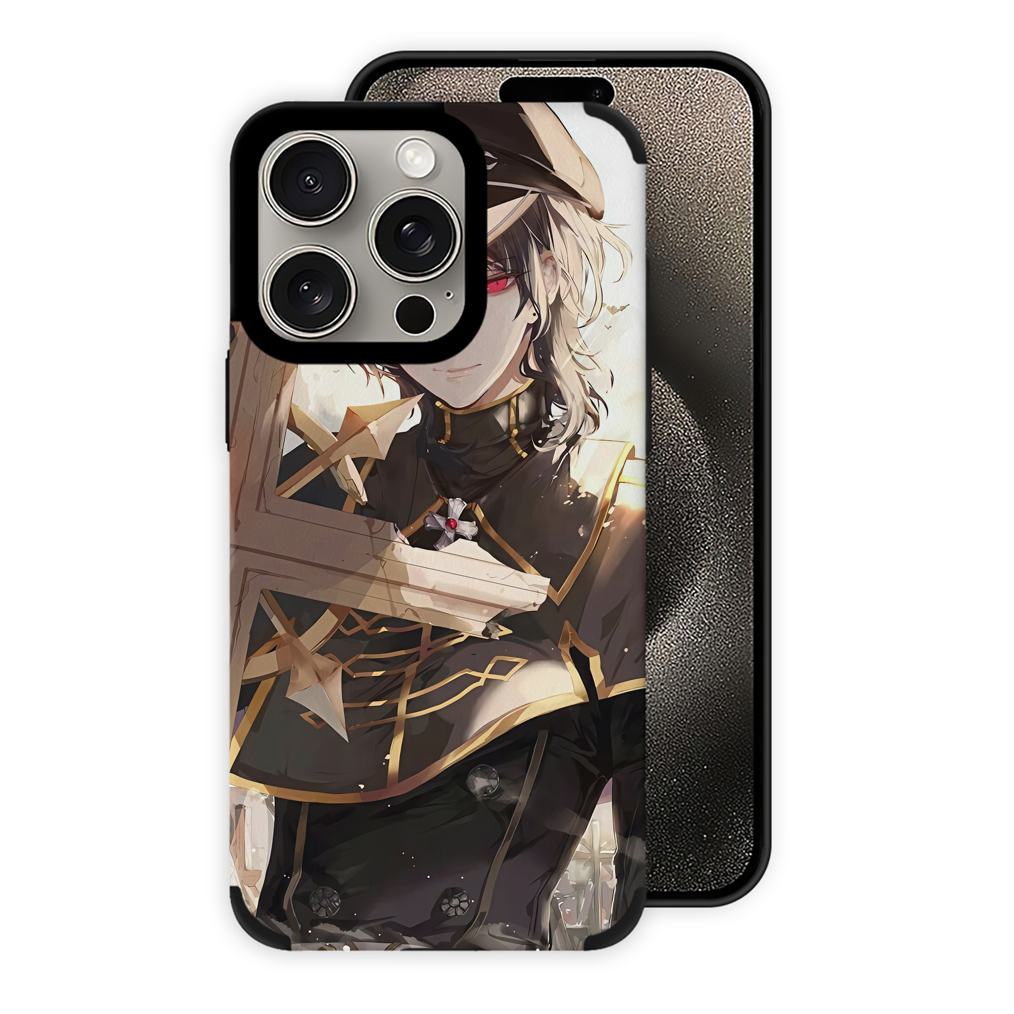 （画像用） 刀剣乱舞 Touken Ranbu 【iPhone15ProMax対応】 PUレザー スマホケース 耐衝撃＆黄変防止