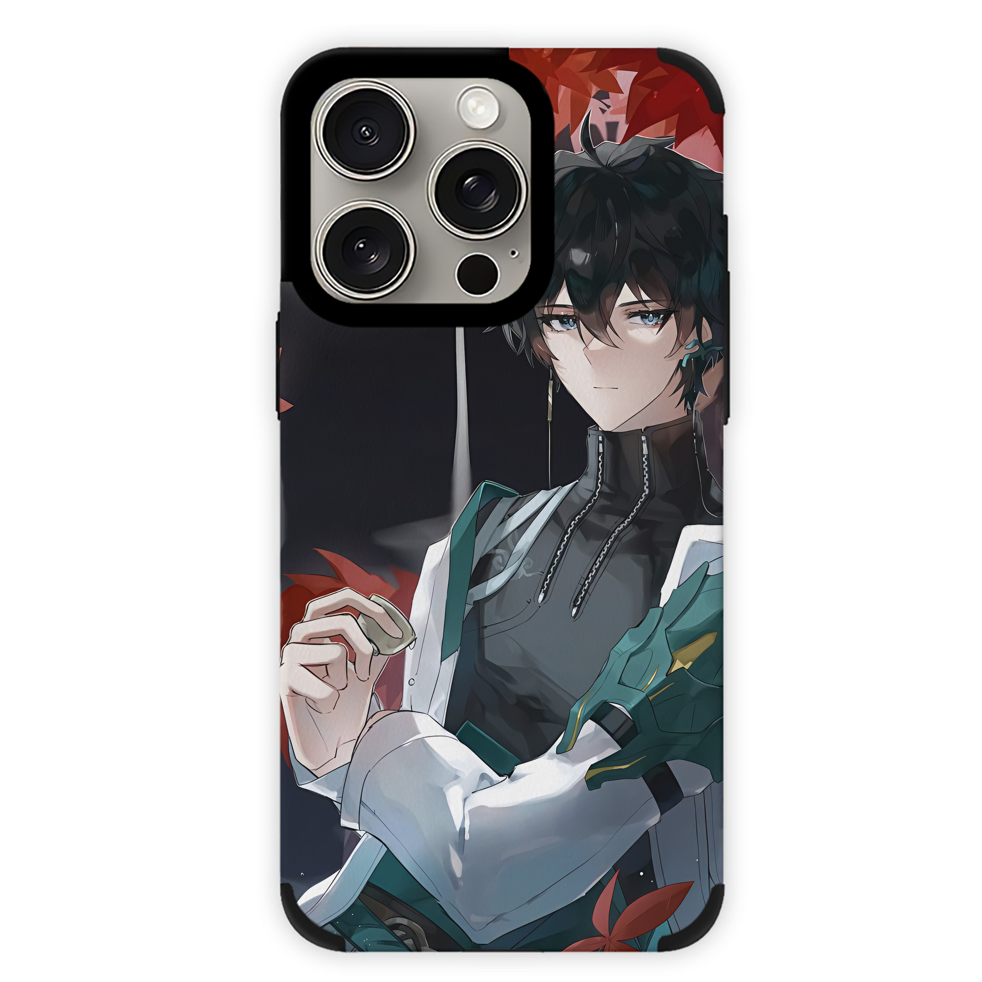 （画像用） 刀剣乱舞 Touken Ranbu 【iPhone15ProMax対応】 PUレザー スマホケース 耐衝撃＆黄変防止