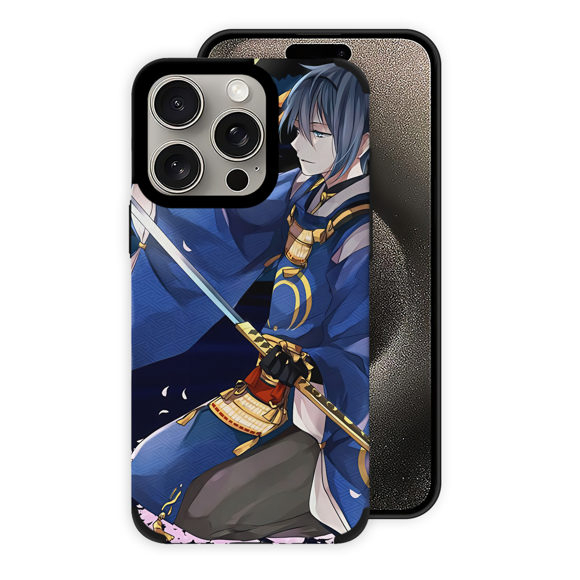 （画像用） 刀剣乱舞 Touken Ranbu 【iPhone15ProMax対応】 PUレザー スマホケース 耐衝撃＆黄変防止