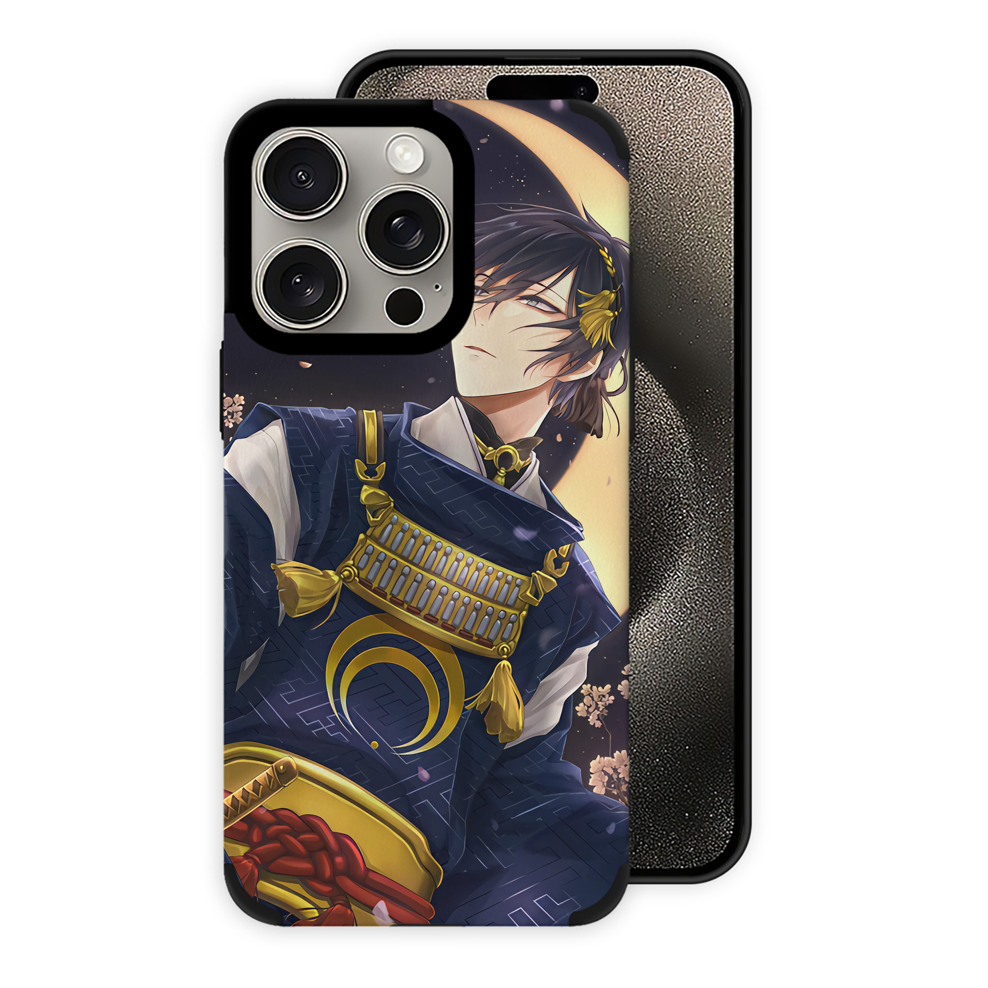 （画像用） 刀剣乱舞 Touken Ranbu 【iPhone15ProMax対応】 PUレザー スマホケース 耐衝撃＆黄変防止