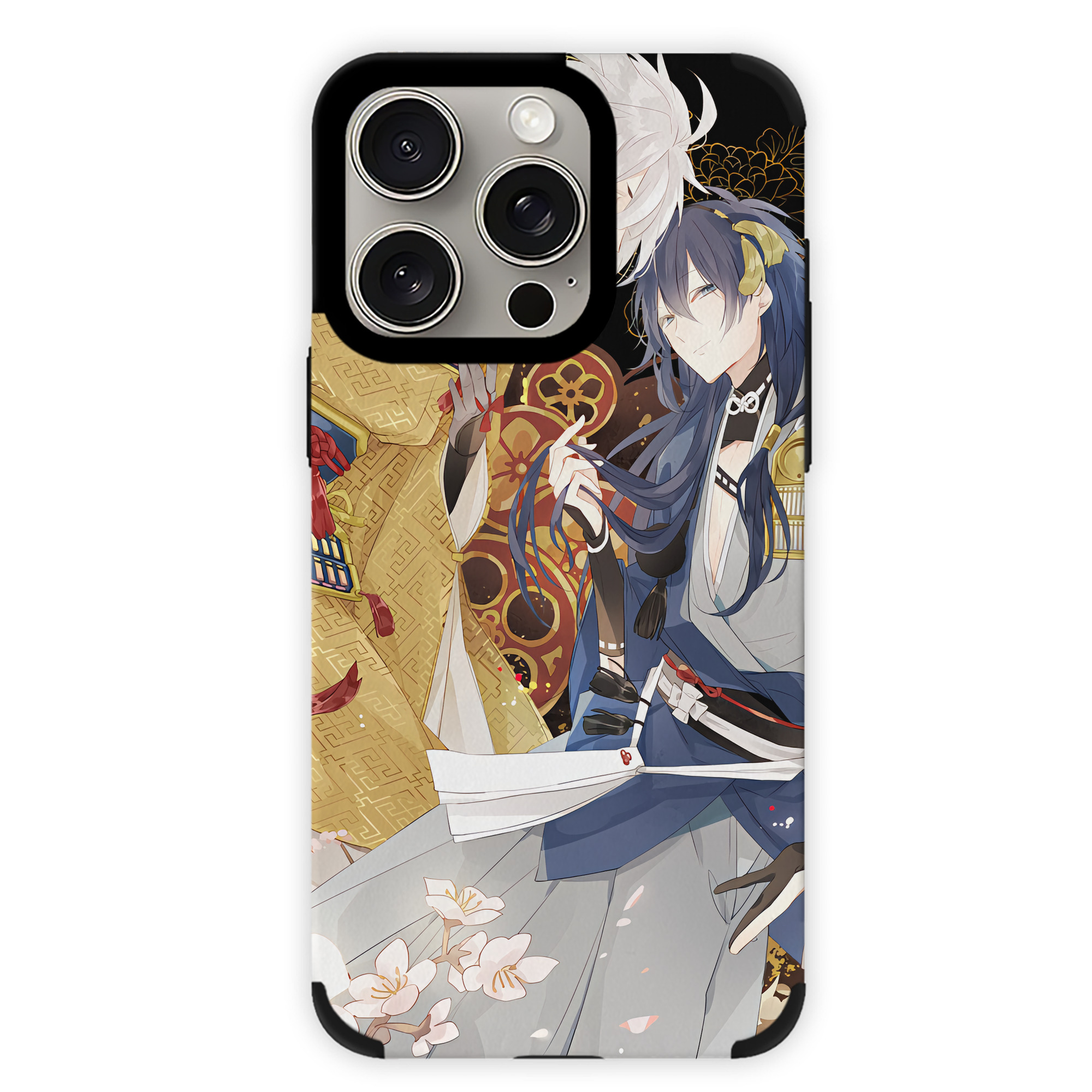 （画像用） 刀剣乱舞 Touken Ranbu 【iPhone15ProMax対応】 PUレザー スマホケース 耐衝撃＆黄変防止