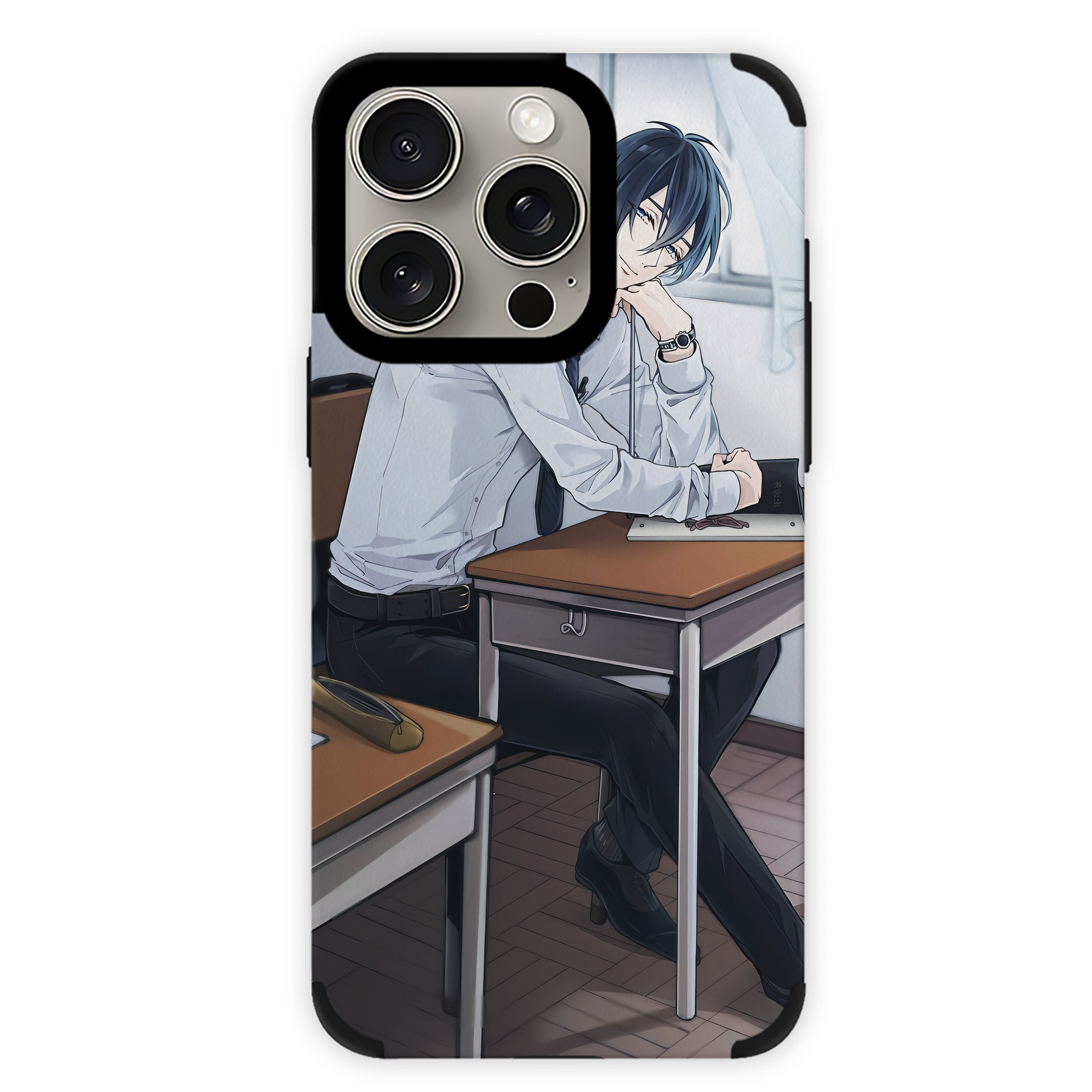 （画像用） 刀剣乱舞 Touken Ranbu 【iPhone15ProMax対応】 PUレザー スマホケース 耐衝撃＆黄変防止