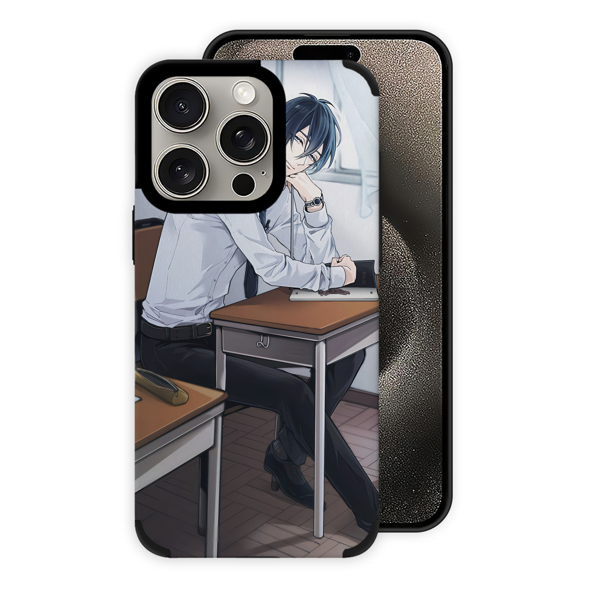 （画像用） 刀剣乱舞 Touken Ranbu 【iPhone15ProMax対応】 PUレザー スマホケース 耐衝撃＆黄変防止