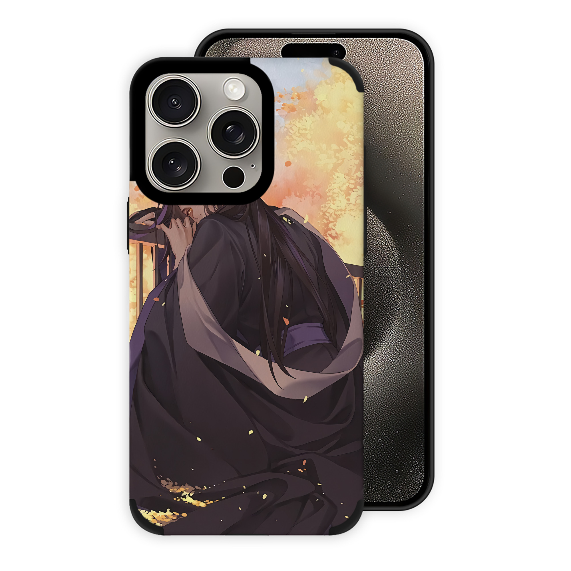 （画像用） 刀剣乱舞 Touken Ranbu 【iPhone15ProMax対応】 PUレザー スマホケース 耐衝撃＆黄変防止