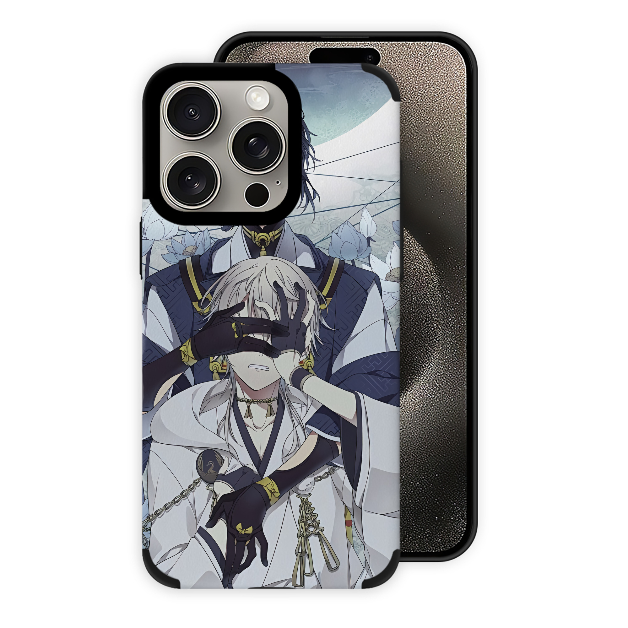 （画像用） 刀剣乱舞 Touken Ranbu 【iPhone15ProMax対応】 PUレザー スマホケース 耐衝撃＆黄変防止