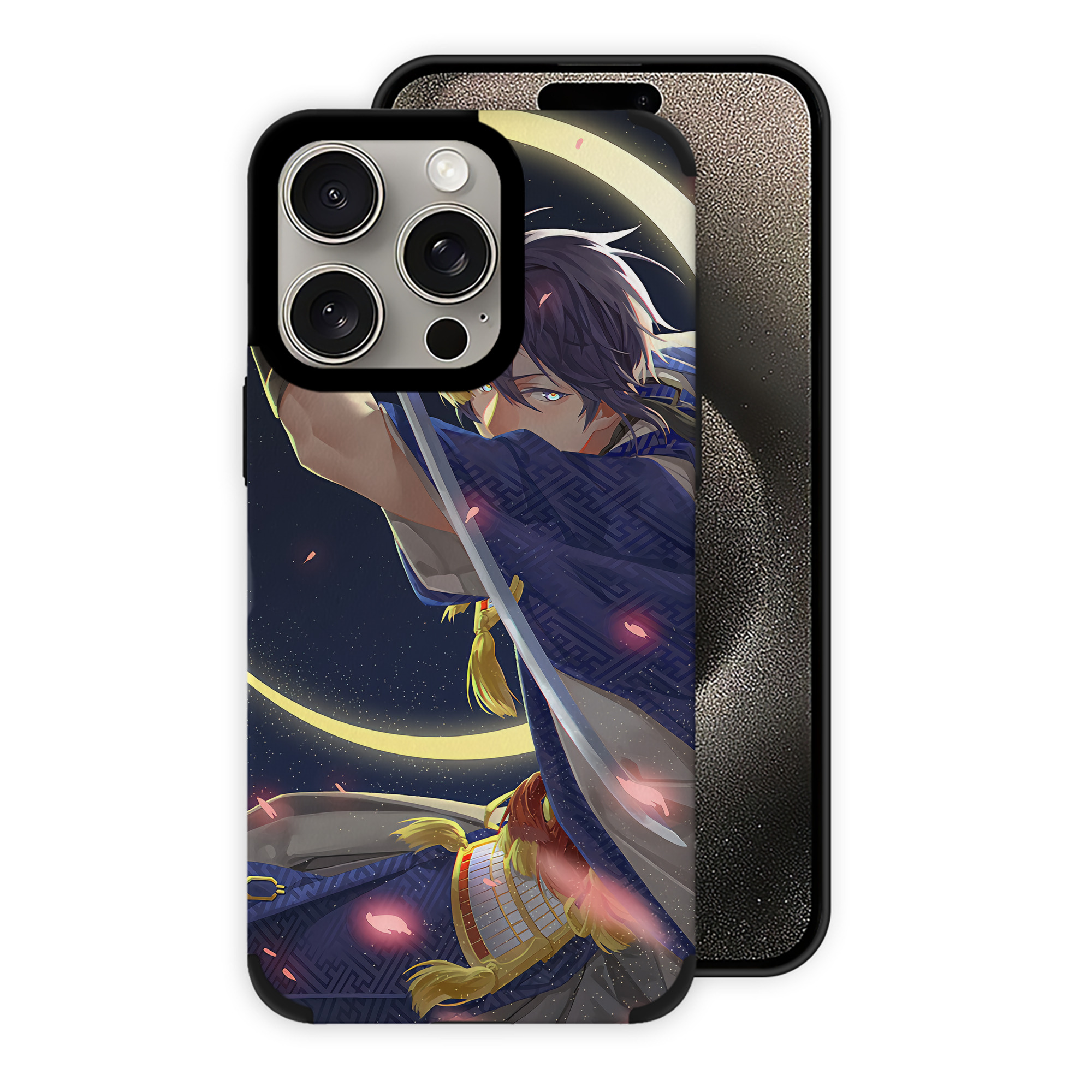 （画像用） 刀剣乱舞 Touken Ranbu 【iPhone15ProMax対応】 PUレザー スマホケース 耐衝撃＆黄変防止