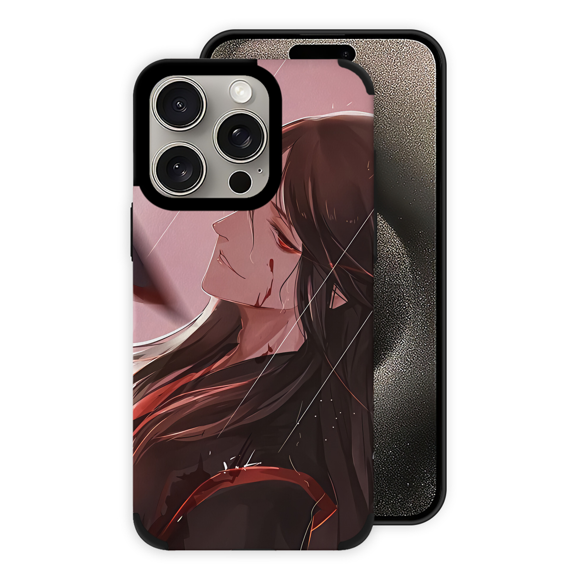 （画像用） 刀剣乱舞 Touken Ranbu 【iPhone15ProMax対応】 PUレザー スマホケース 耐衝撃＆黄変防止
