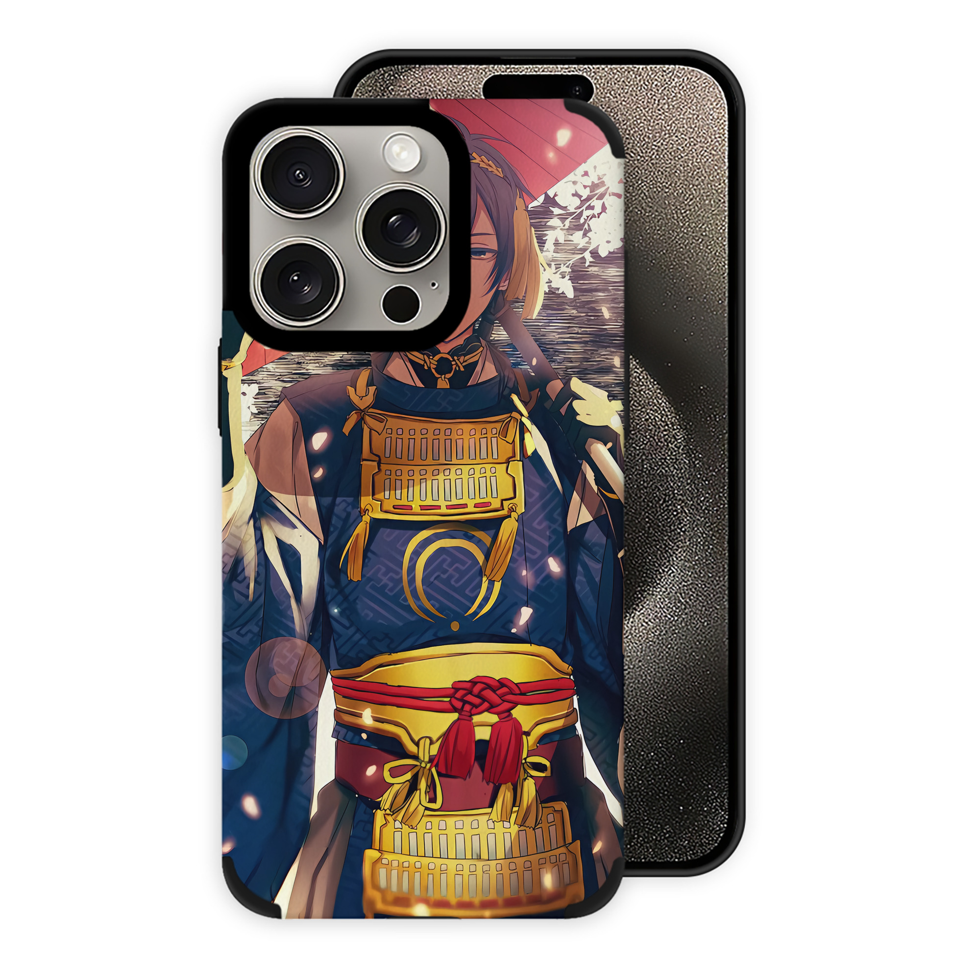 （画像用） 刀剣乱舞 Touken Ranbu 【iPhone15ProMax対応】 PUレザー スマホケース 耐衝撃＆黄変防止