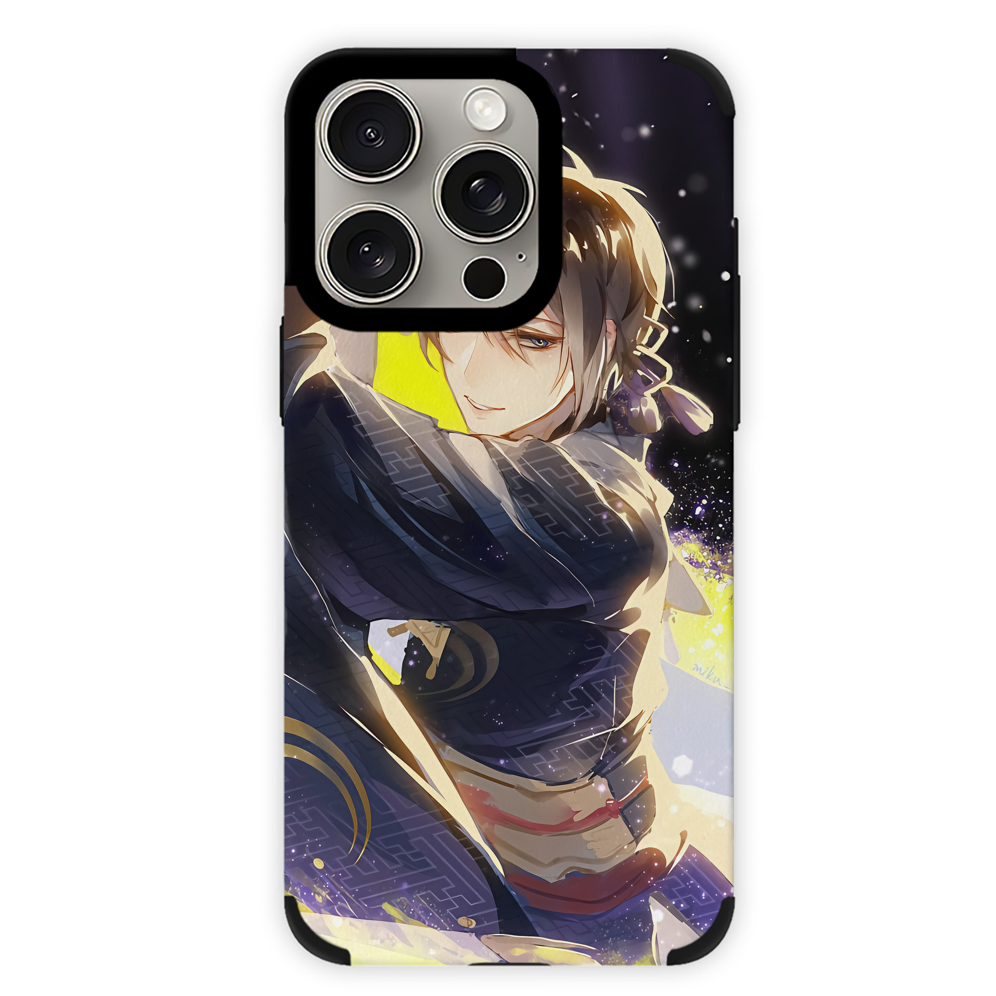（画像用） 刀剣乱舞 Touken Ranbu 【iPhone15ProMax対応】 PUレザー スマホケース 耐衝撃＆黄変防止