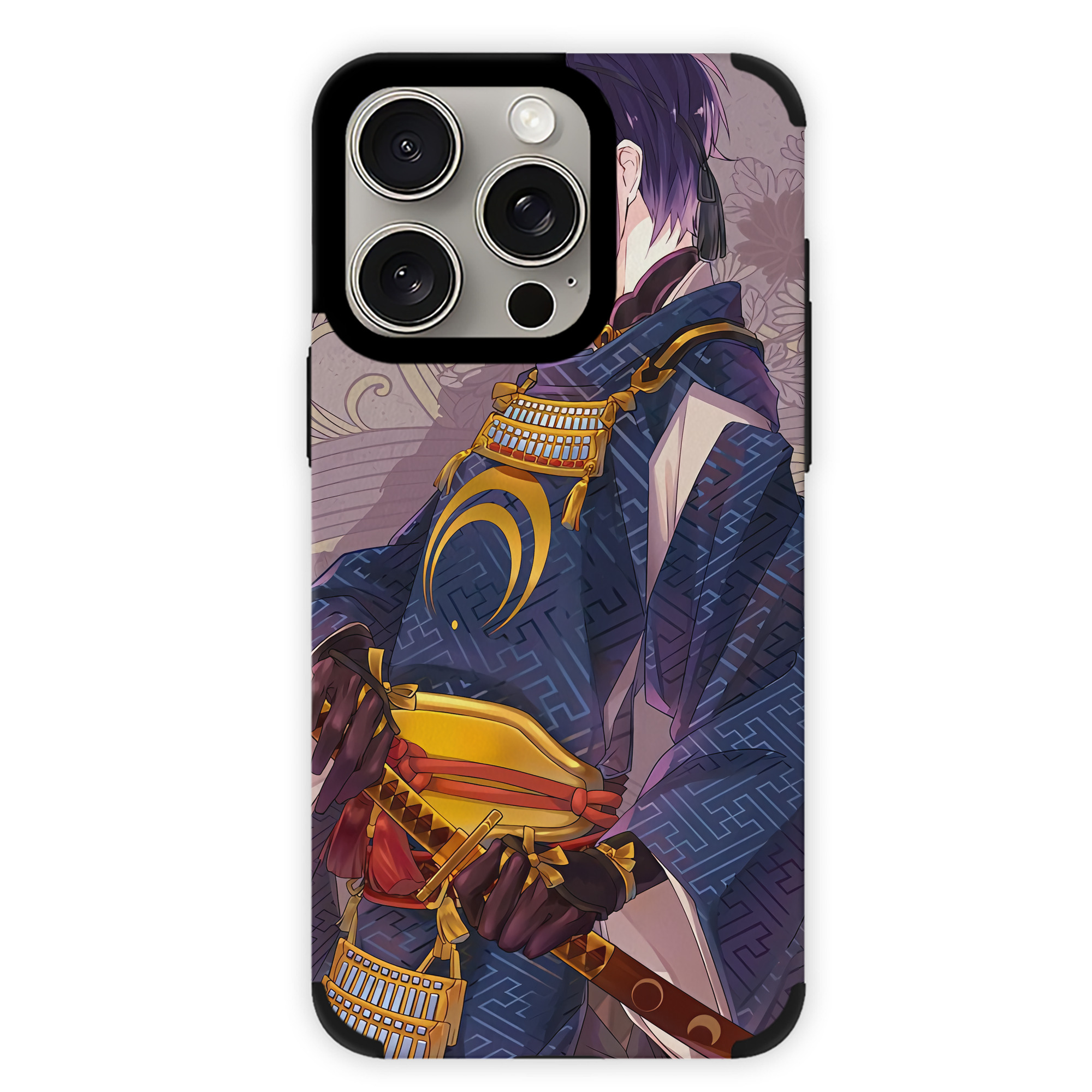（画像用） 刀剣乱舞 Touken Ranbu 【iPhone15ProMax対応】 PUレザー スマホケース 耐衝撃＆黄変防止